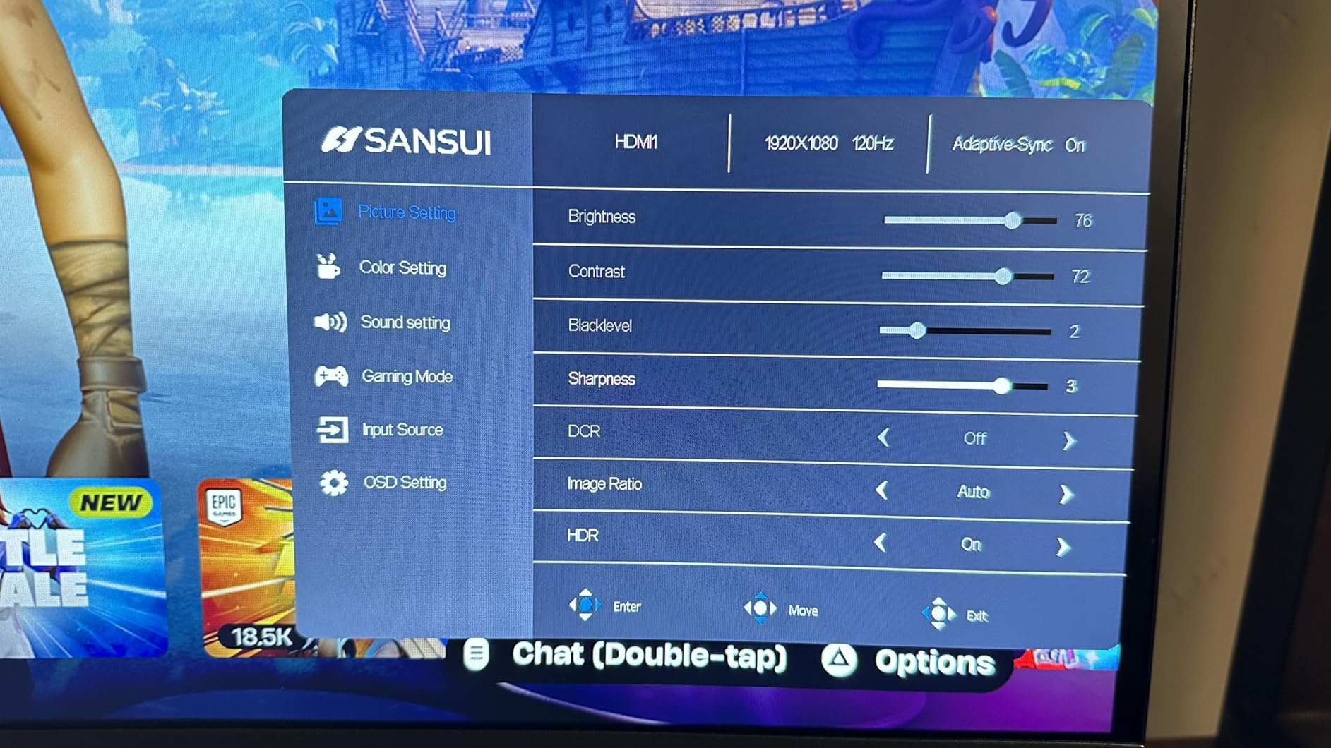SANSUI 24.5 Inch 300hz 240hz, FHD 1080P Gaming Monitor for FPS PC Gaming customer photo 1