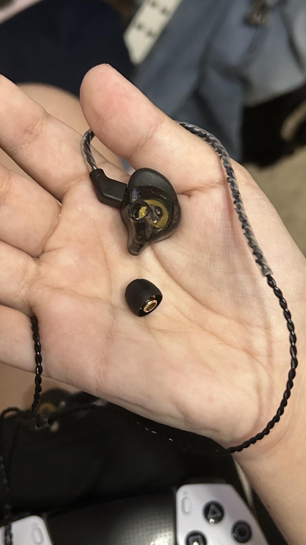 CCZ DC03 1DD HiFi in Ear Monitor Headphones Gaming Earbuds,Gun,Without Mic customer photo 2