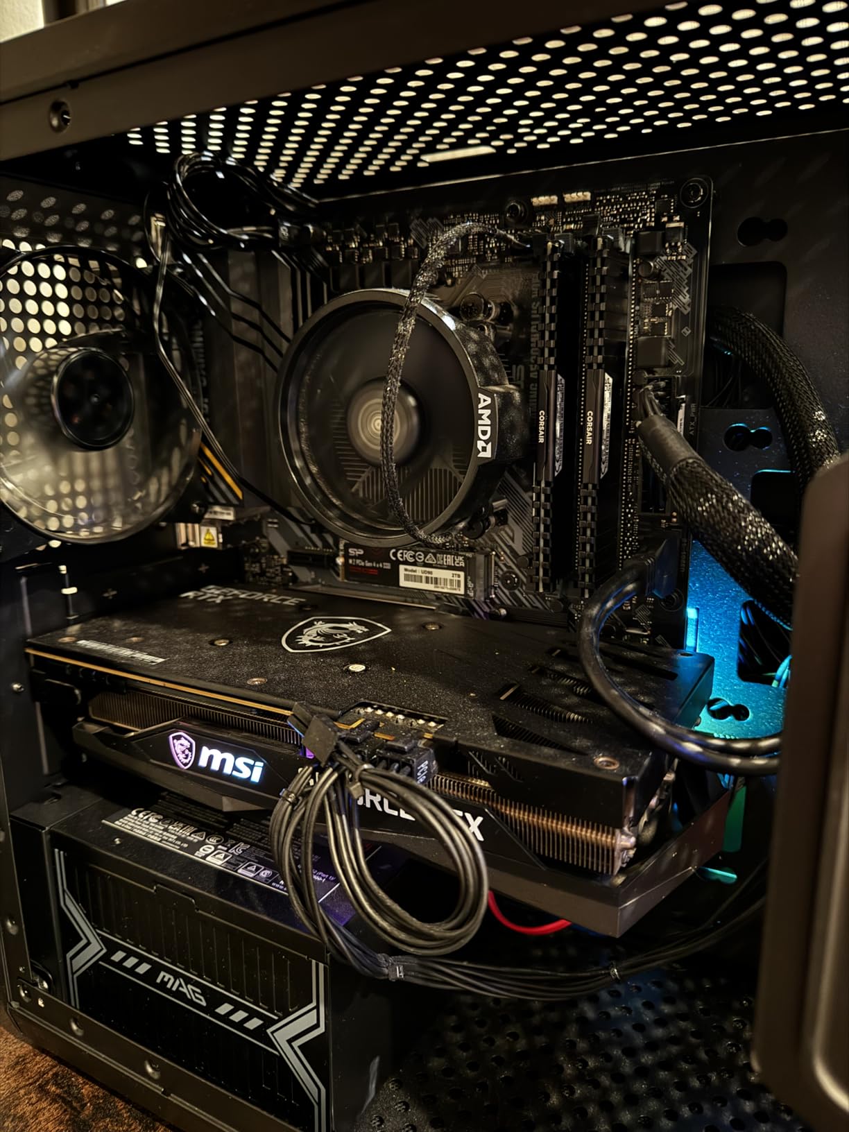 MICRO CENTER AMD 5500 Processor with ASUS TUF Gaming A520M Plus Motherboard customer photo 2