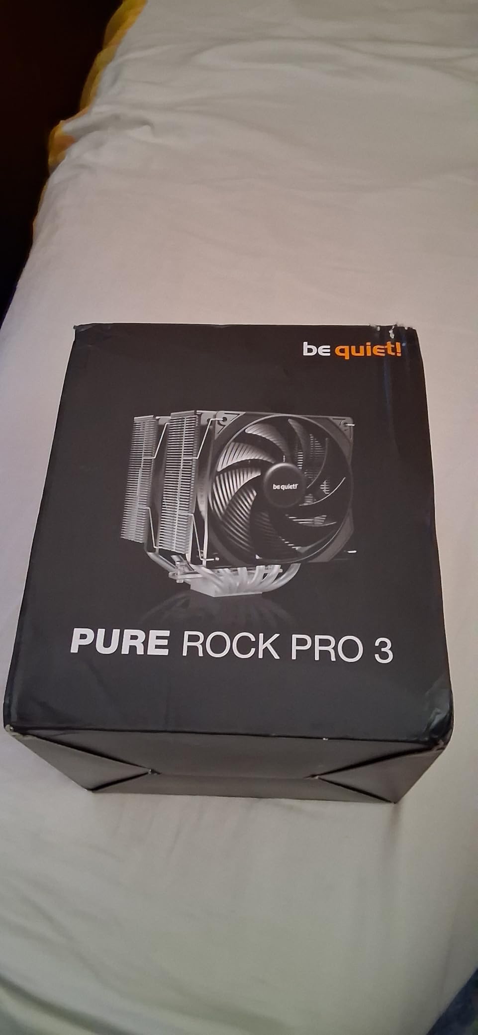 be quiet! Pure Rock Pro 3 Silver CPU Air Cooler | 6 High Performance 6mm Heat Pipes with HDT Technology | 120mm Quiet PWM Fan | AMD:AM4 AM5/Intel LGA 1700/1150/1151/1200 | Silver | BK041 customer photo 2