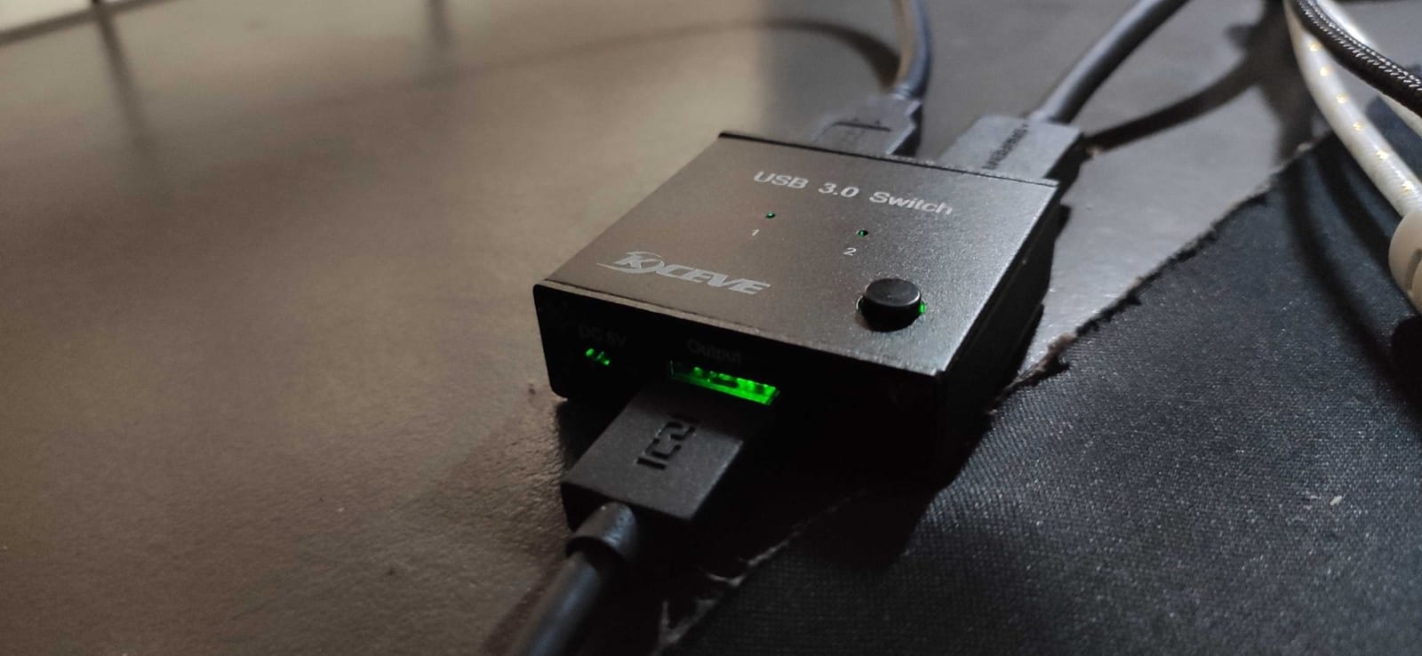 KVM Switch 3 Monitors 4 Computers HDMI + DisplayPort, KCEVE USB 3.0 DP KVM Switcher, 8K@30Hz/4k@144Hz DP KVM for 4 PC Share 3 Display and 4 USB 3.0 Devices customer photo 2