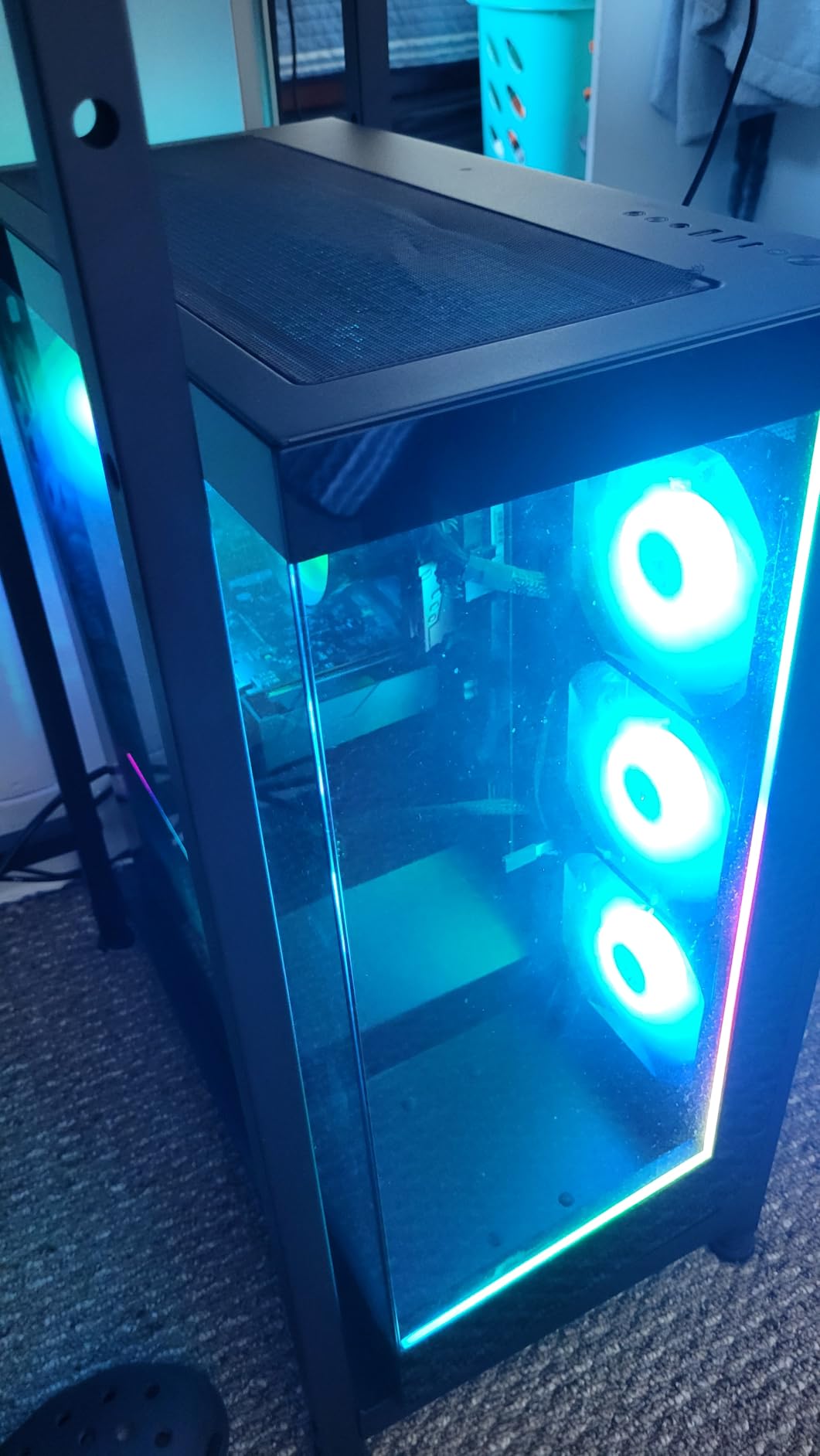CyberPowerPC Gaming PC, AMD Ryzen 5 5500, Radeon RX 6500 XT 4GB customer photo 1