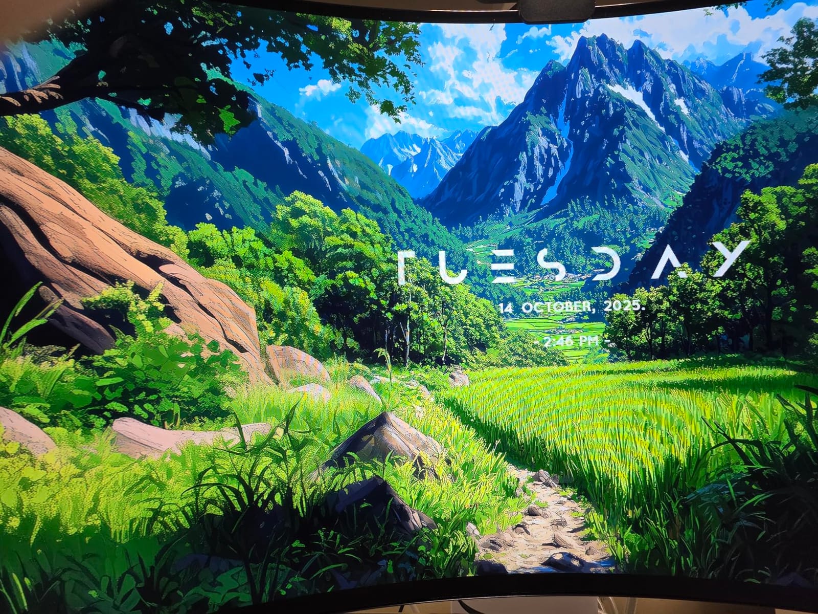 LG 45GX950A-B 45-inch Ultragear 5K2K WUHD (5120 x 2160) OLED Curved Gaming Monitor, Dual-Mode, 165Hz, 0.03ms, NVIDIA G-Sync, AMD FreeSync Premium Pro, HDR True Black 400, USB Type-C 90W, DP2.1 customer photo 1
