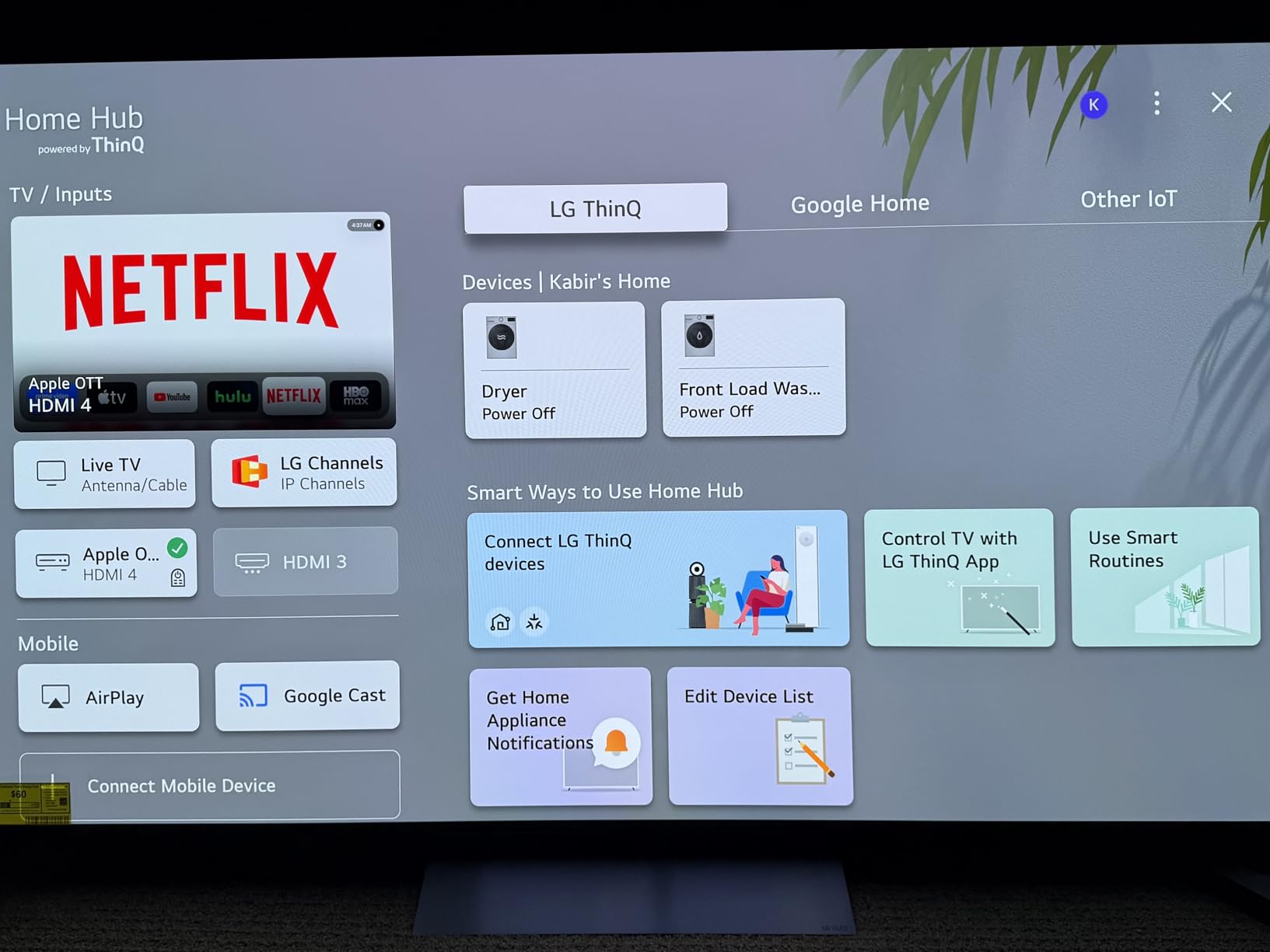 LG 55-Inch Class OLED evo AI 4K C5 Series Smart TV w/Dolby Atmos, Dolby Vision, HDR10, AI Super Upscaling 4K, Filmmaker Mode, Wow Orchestra, Alexa Built-in (OLED55C5PUA, 2025) customer photo 1