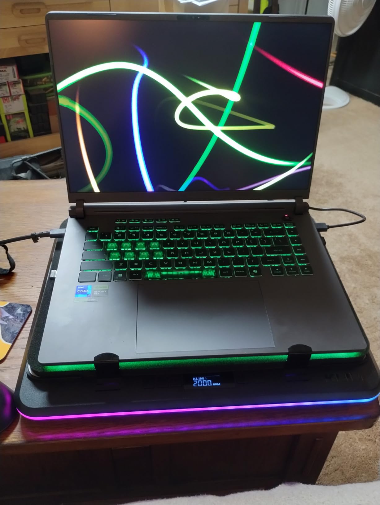 ASUS ROG Strix G16 (2025) Gaming Laptop, 16” FHD+ 16:10 165Hz/3ms, NVIDIA® GeForce RTX™ 5060, Intel® Core™ i7 Processor 14650HX, 16GB DDR5, 1TB Gen 4 SSD, Wi-Fi 7, Windows 11 Home, G615JMR-AS74 customer photo 1