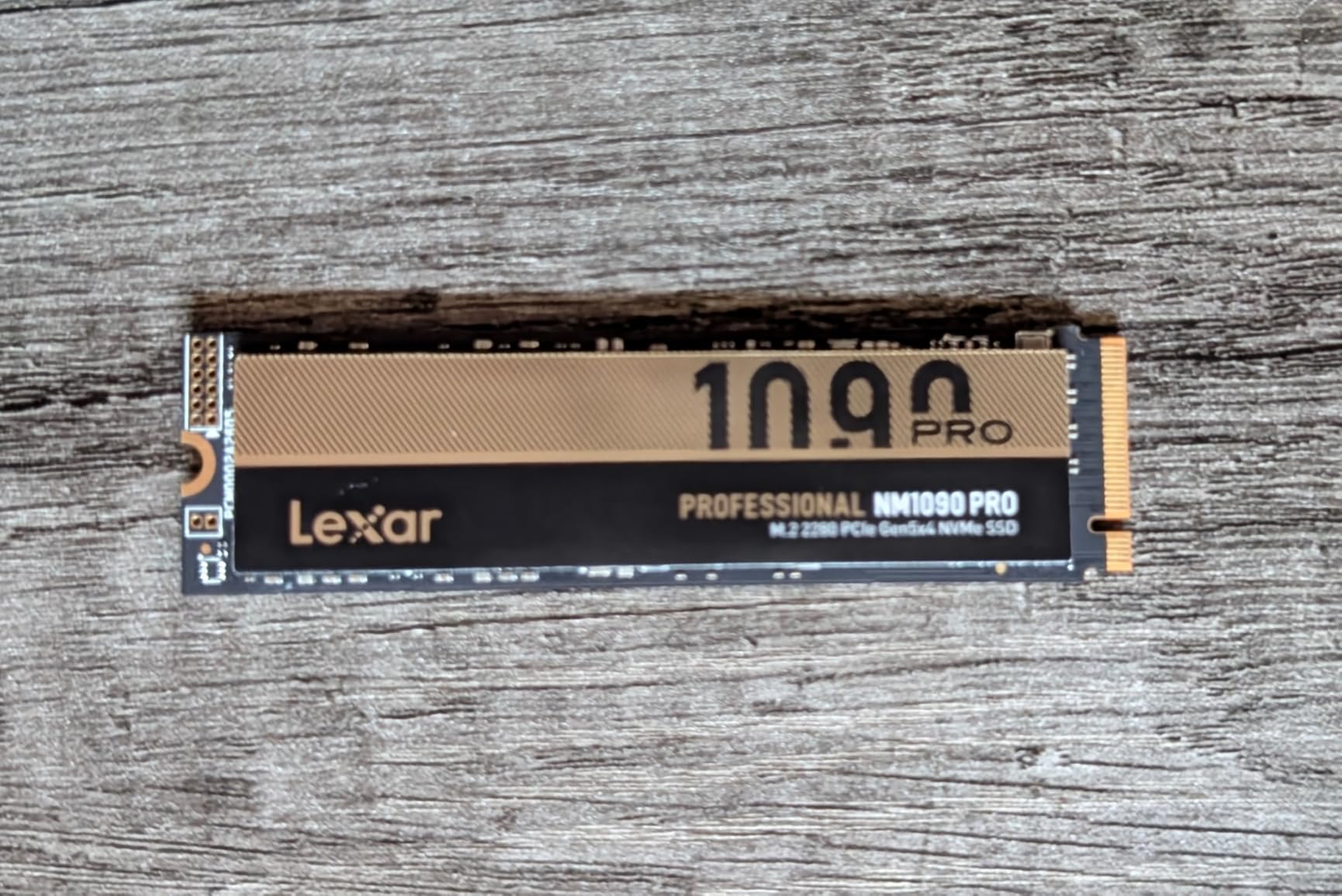 Lexar 1TB NM1090 PRO NVMe SSD, 14,000/10,000 MB/s, M.2 2280, PCIe Gen 5 customer photo 1