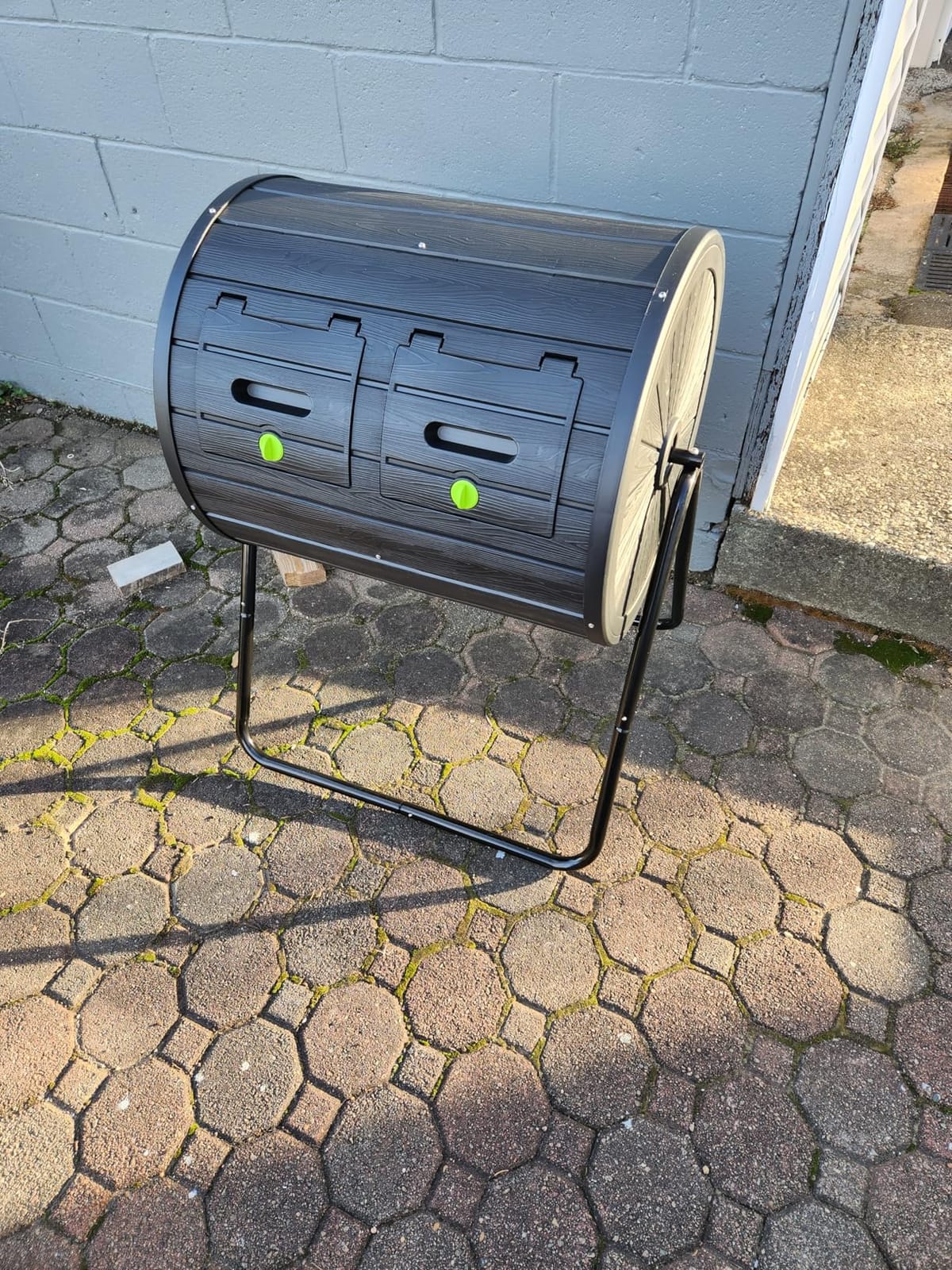 PatioZen Compost Bin 43 Gallon Outdoor, Black customer photo 1