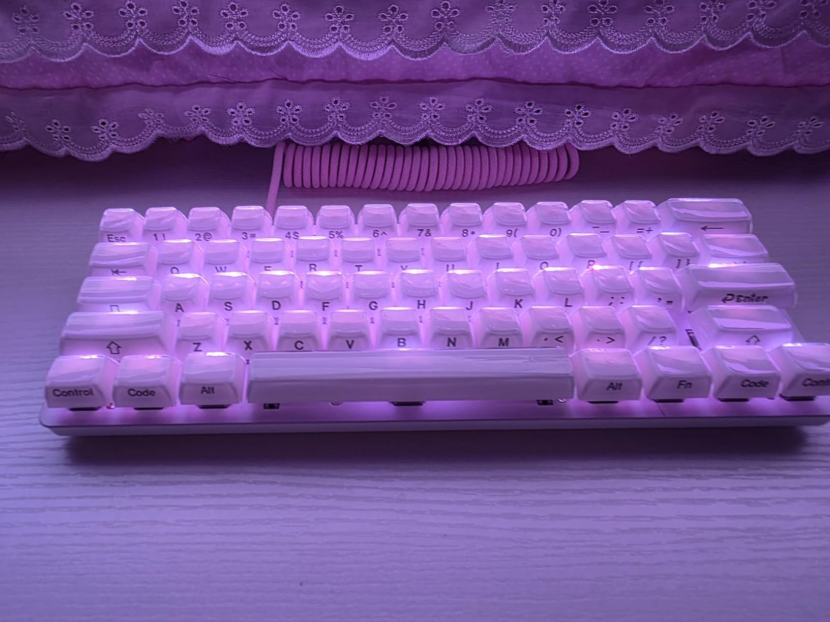 Razer Huntsman Mini 60% Gaming Keyboard, Linear Optical Switches, Black customer photo 1
