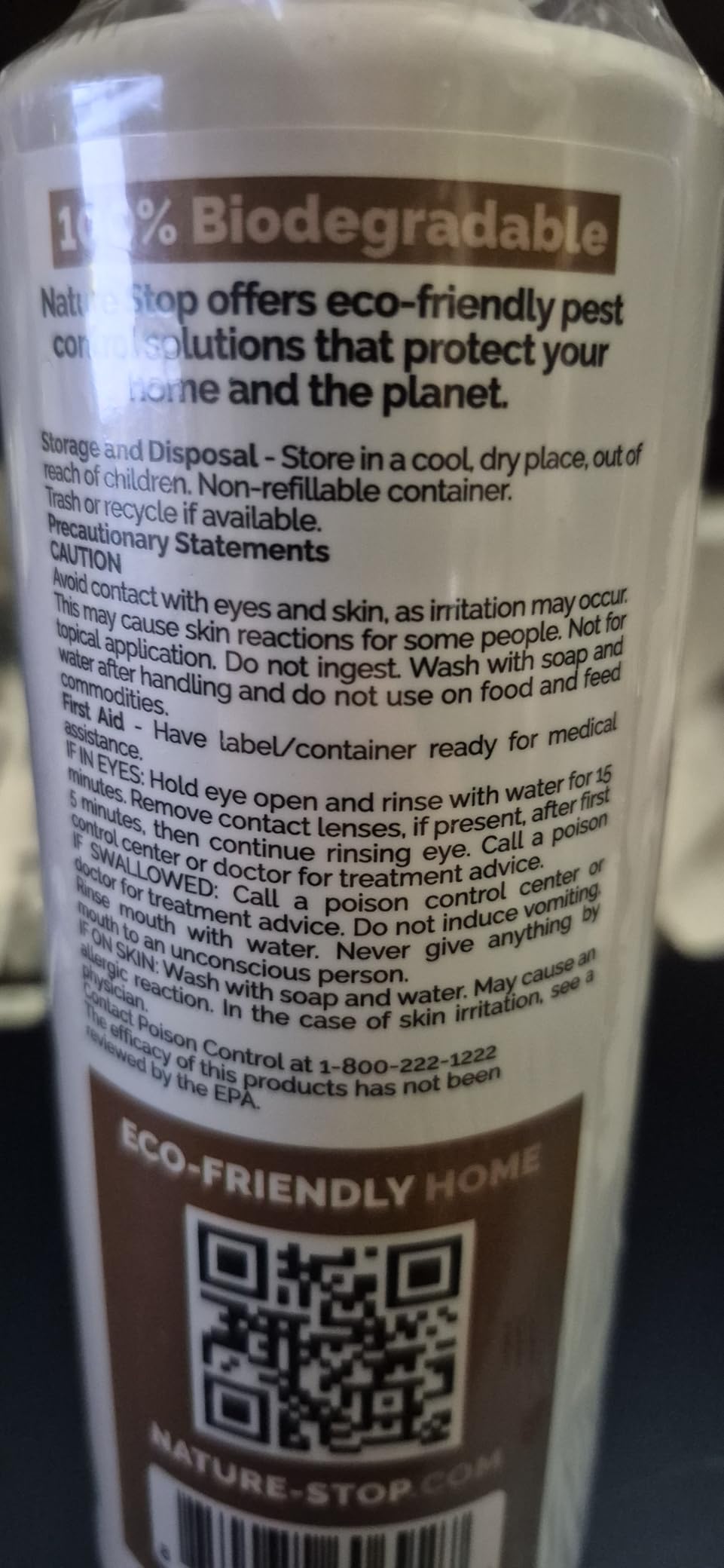 NatureStop Squirrel Repellent Spray (16oz) | Deters Squirrels, Plant-Based Active Ingredients, Pet & Family Friendly, For Gardens & Yard Areas, Outdoor Use customer photo 1