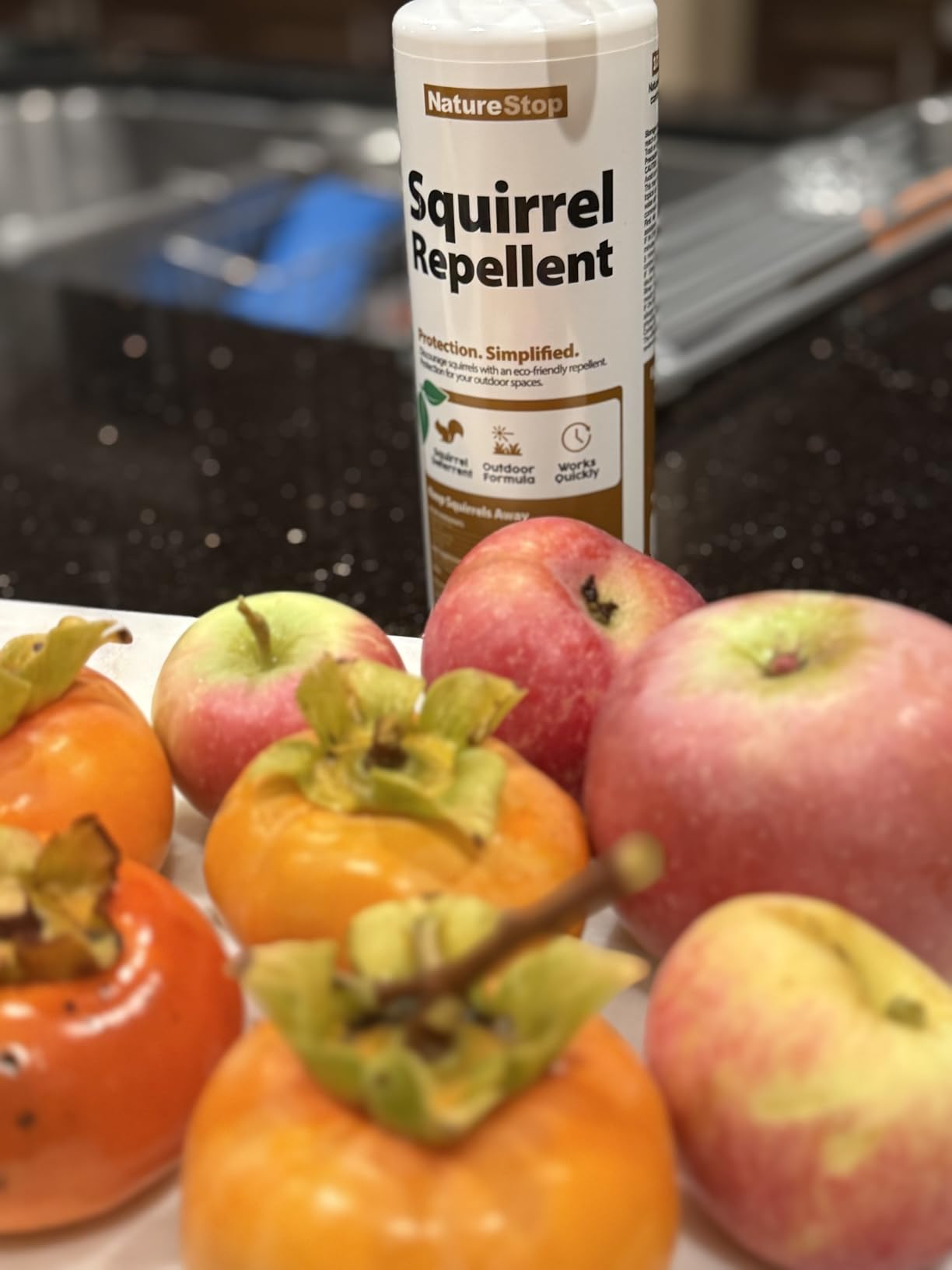 NatureStop Squirrel Repellent Spray (16oz) | Deters Squirrels, Plant-Based Active Ingredients, Pet & Family Friendly, For Gardens & Yard Areas, Outdoor Use customer photo 2