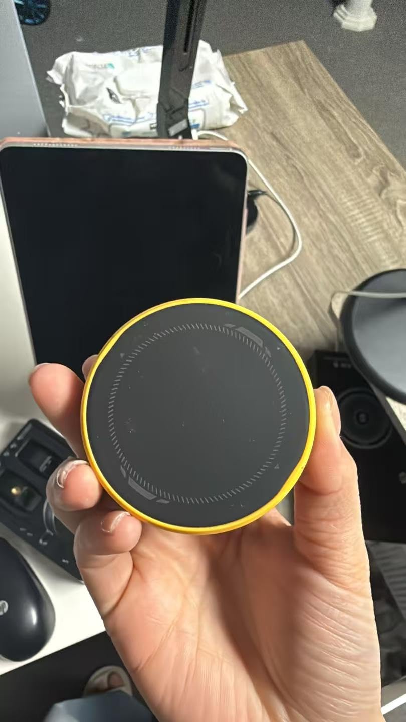 Black Shark FunCooler 5 Magnetic Cell Phone Cooler for Gaming, Portable Mobile Phone Cooling Fan with RGB Light, Cellphone Radiator for iPhone Magnetic Series/Android/Tablet/iPad (Black) customer photo 1