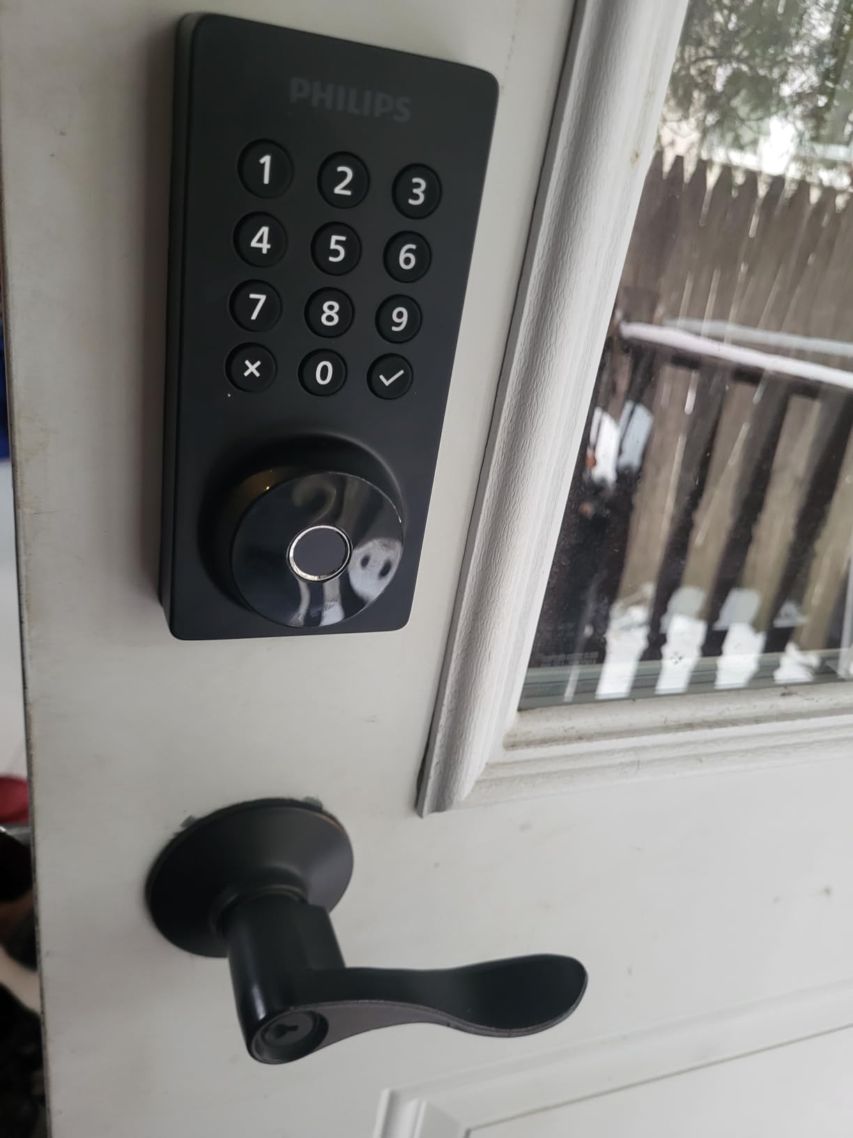 Philips Wi-Fi Smart Deadbolt Lock, Keyless Entry Door Locks for Front Door customer photo 1