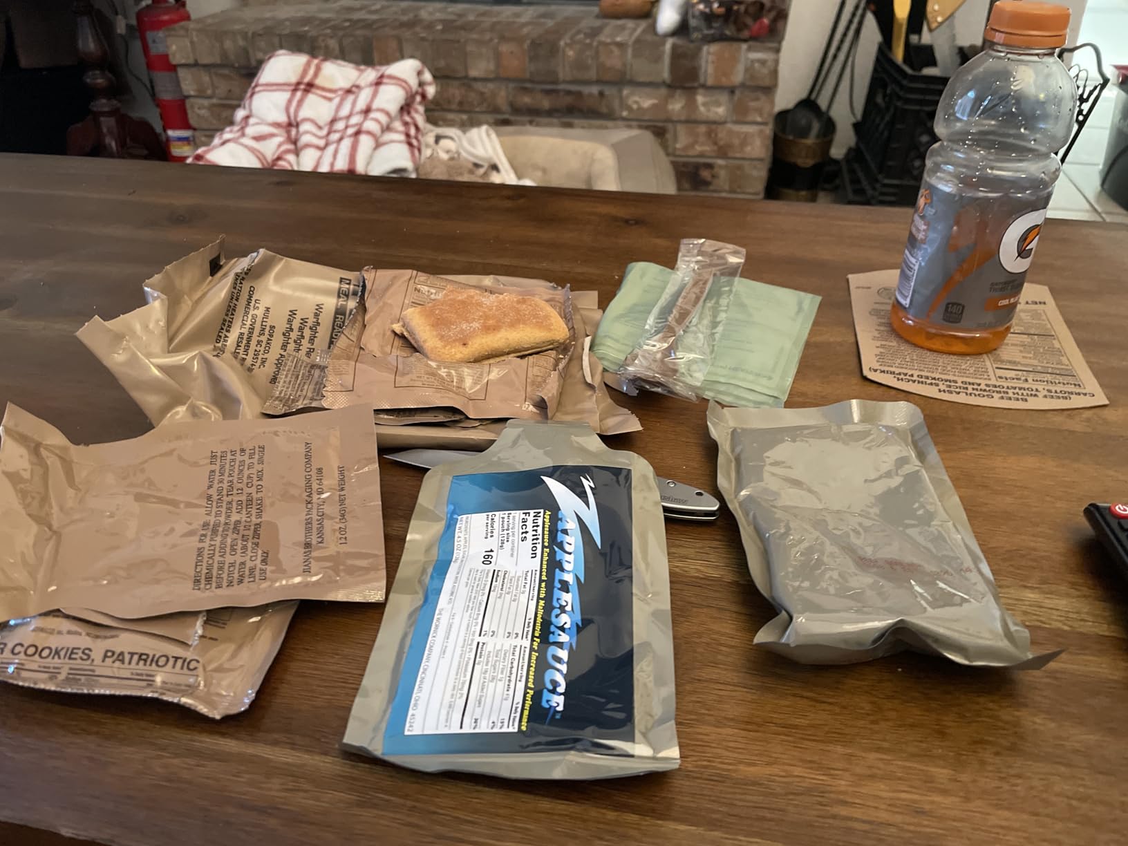 2026 Inspection MRE, U.S. MRE Meals, Emergency Food Supply, Survival Food w/ Flameless Heater, Ready Meals (Variety Pack of 12) customer photo 1