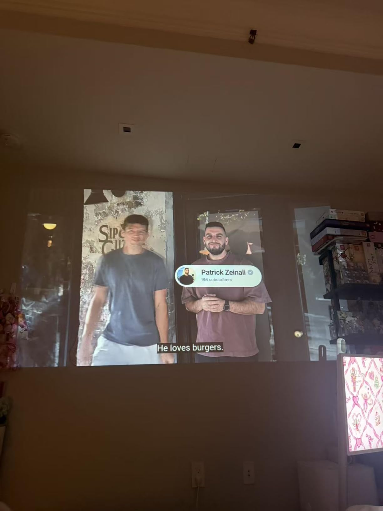 Mini Projector with Wifi and Bluetooth, Built-in Apps,Movie Projector customer photo 2
