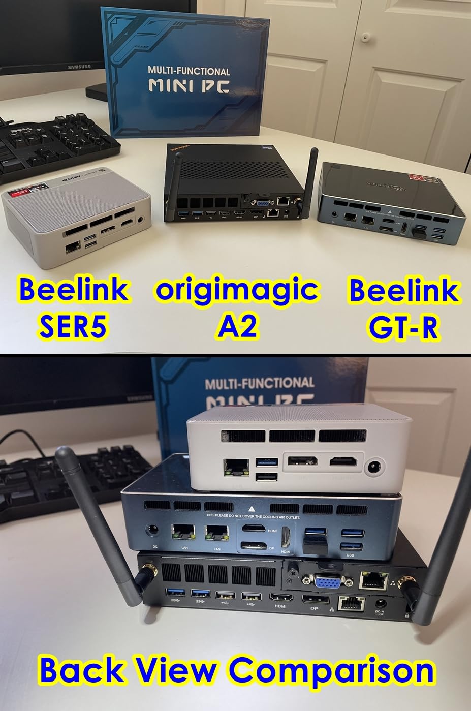 C5 Mini PC, AMD Ryzen 5 3500U (Up to 3.7GHz) customer photo 1