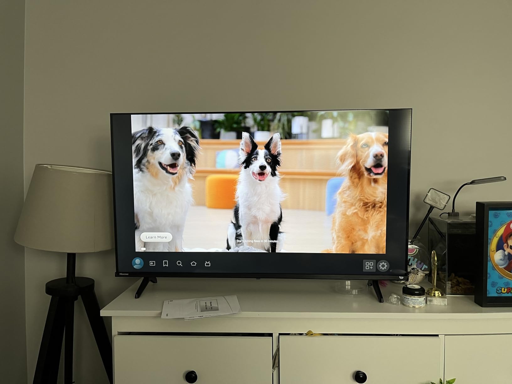 Hisense 40-Inch Class QD4 Series Hi-QLED FHD Smart Fire TV (40QD4QF) - Quantum Dot Color, DTS Virtual: X, Alexa Built in, Slim Bezel Design customer photo 1