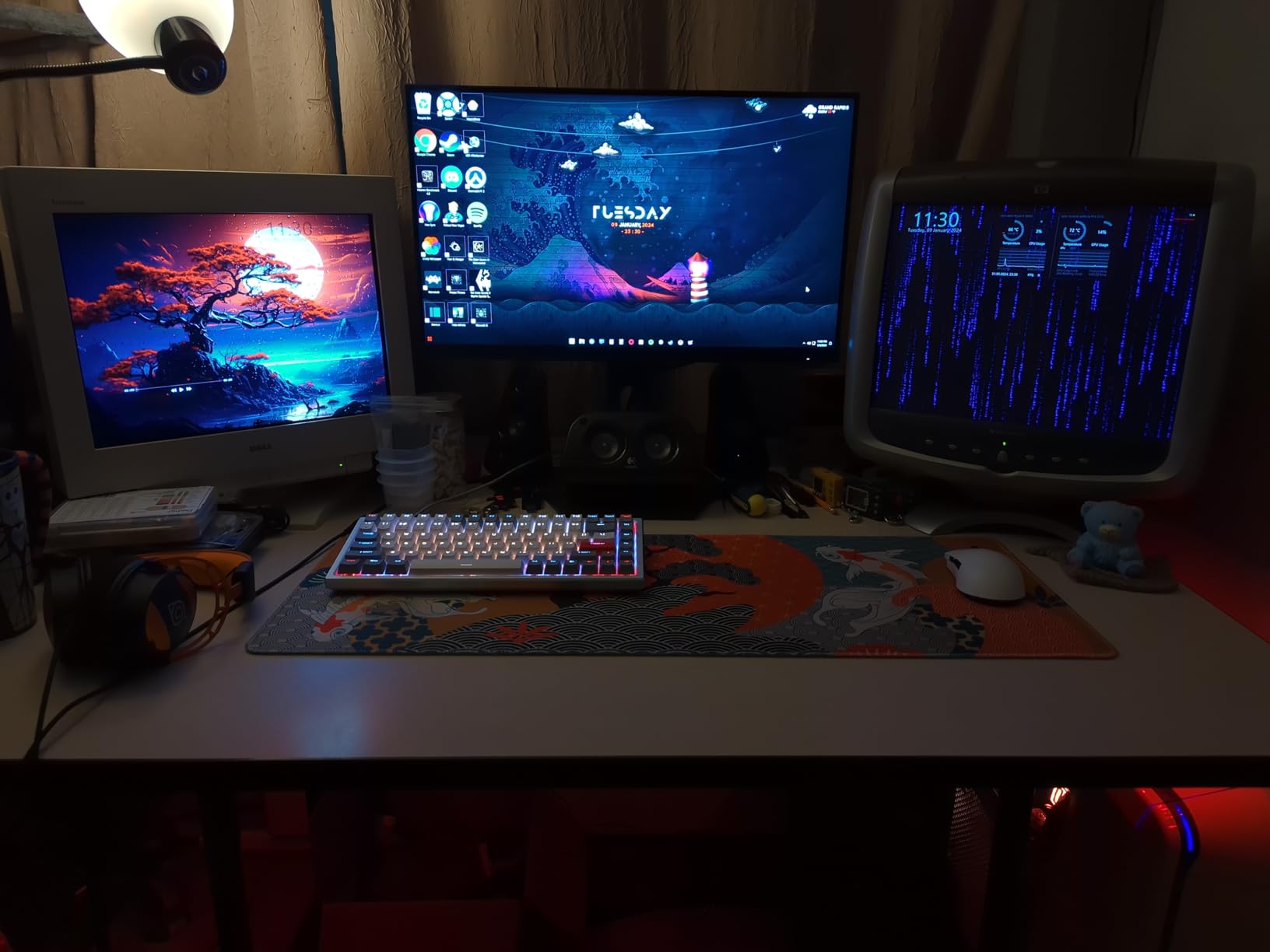 KOORUI 27 inch Mini-LED IPS Gaming Monitor, 200Hz 1ms, QHD 1440P HDR1000 customer photo 1