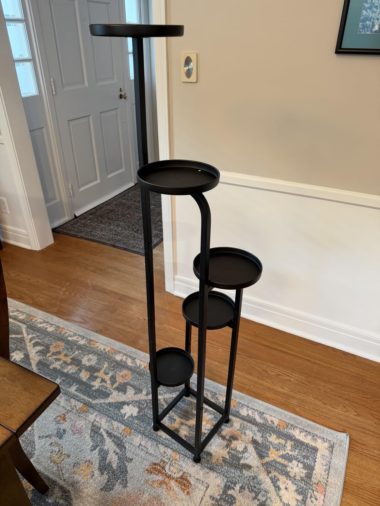 Bamworld Plant Stand with Grow Light Corner Metal Flower Pot Stands customer photo 2