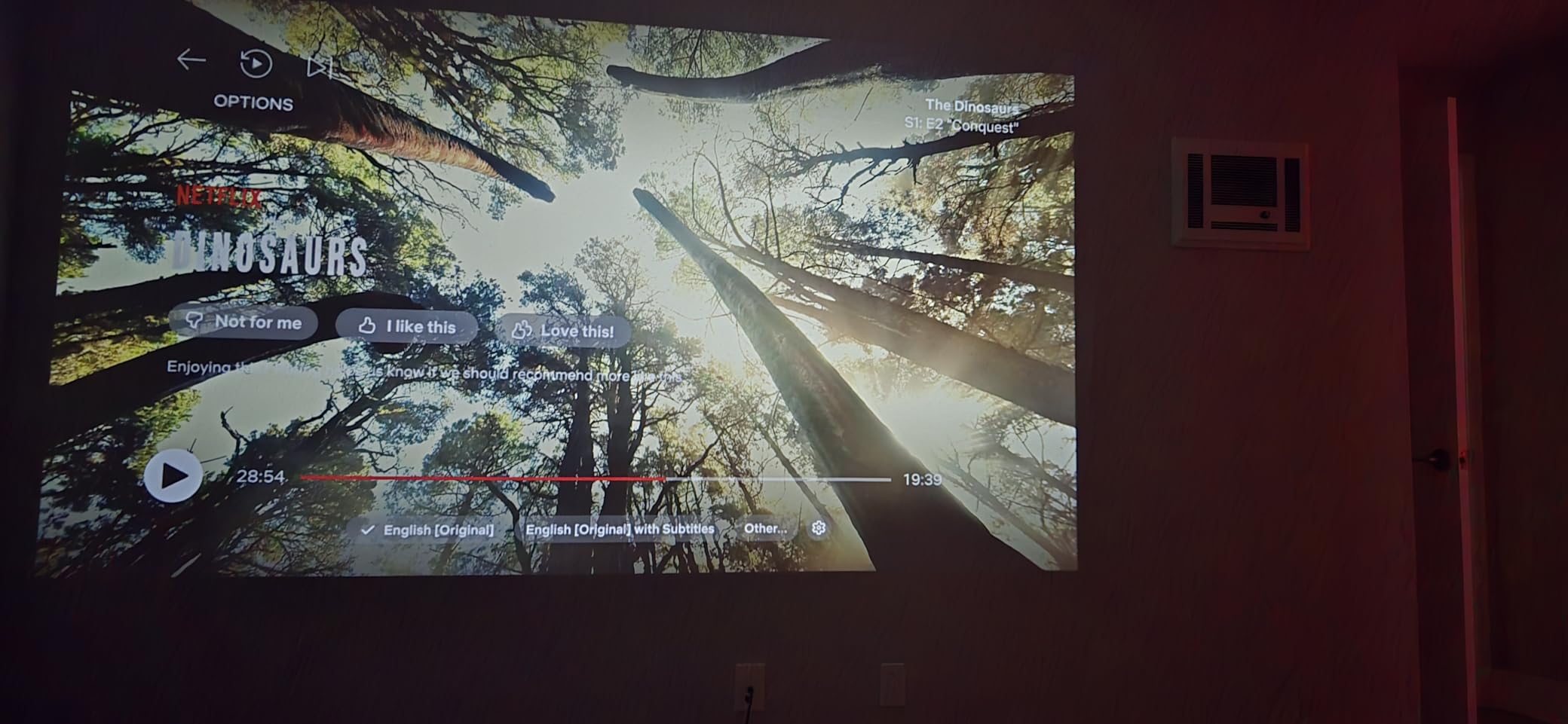 [Official Licensed Google TV] 4K Smart Projector with WiFi and Bluetooth, VOPLLS Outdoor Projectors with Dolby/Auto Focus, Portable Movie Phone Wireless Gaming Wifi Proyector for Bedroom/Home/Ceilling customer photo 2