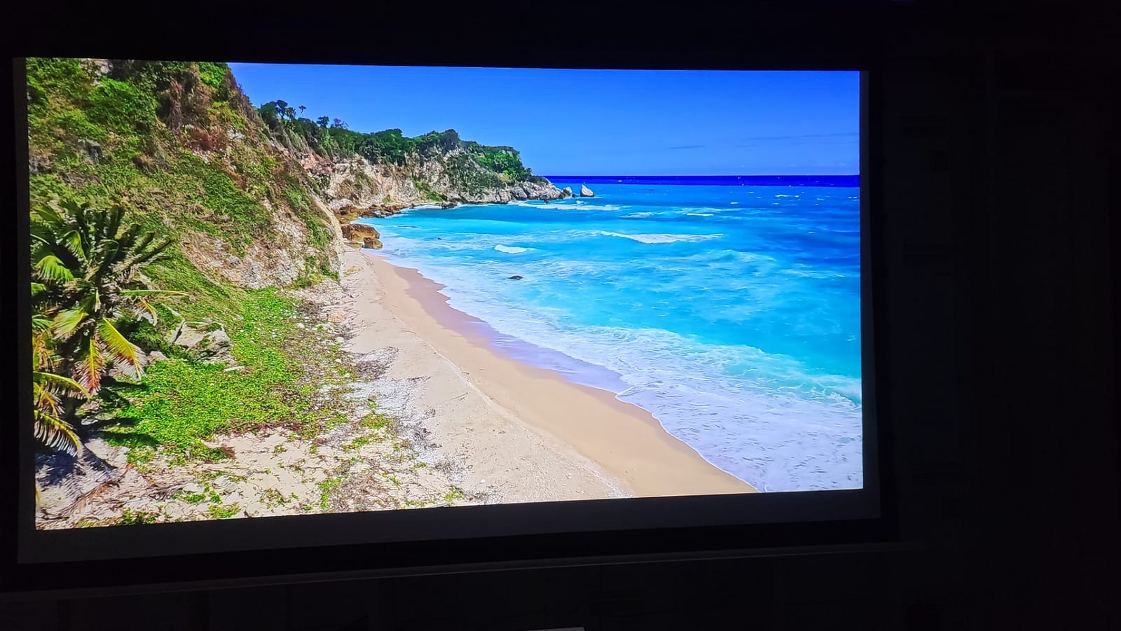 WEMAX Nova Pro 4K Ultra Short Throw Projector, Google TV, 2100 ISO Lumens customer photo 2