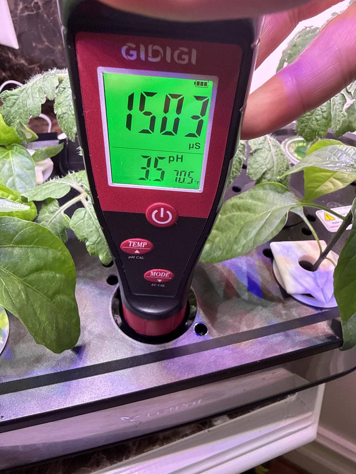 Digital pH Tester for Water, pH Meter for Hydroponic Water customer photo 1