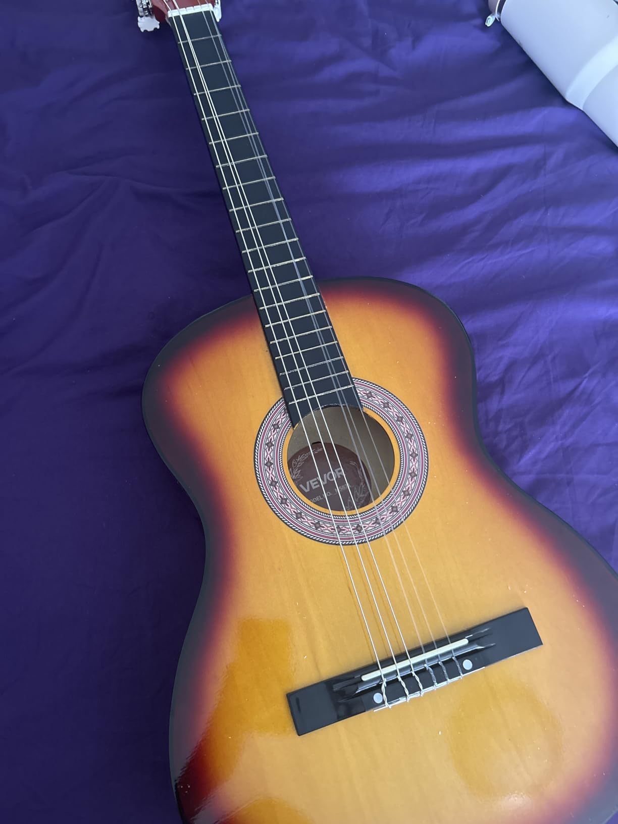 VEVOR Acoustic Guitar, Classical Guitar Starter Kit for Beginners, with Nylon Strings, Basswood Guitar, for Kids Adults Girls Boys Students customer photo 2