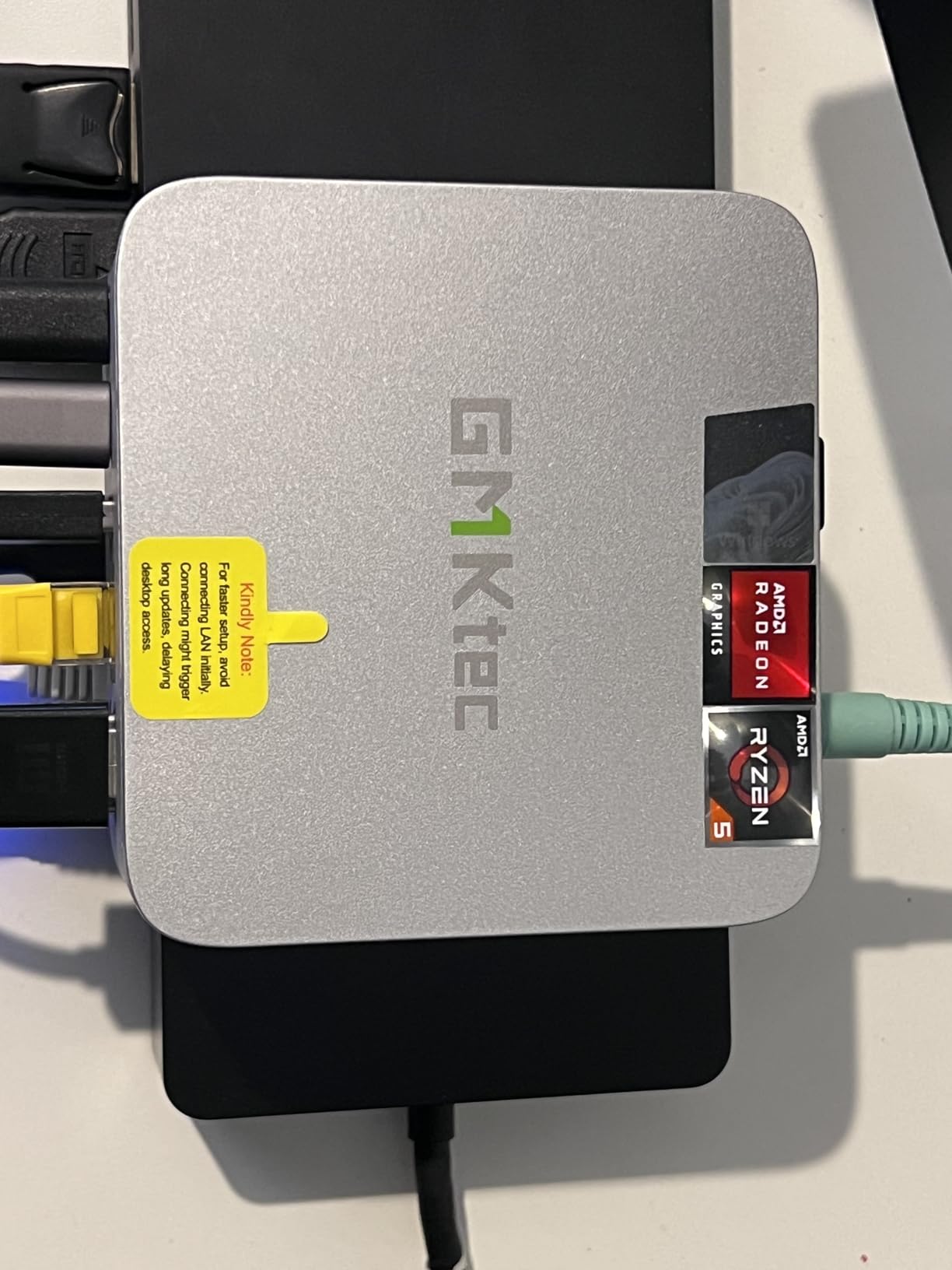 GMKtec Mini PC Ryzen 5 3500U 16GB RAM 512 SSD Office Home Business Computer customer photo 1
