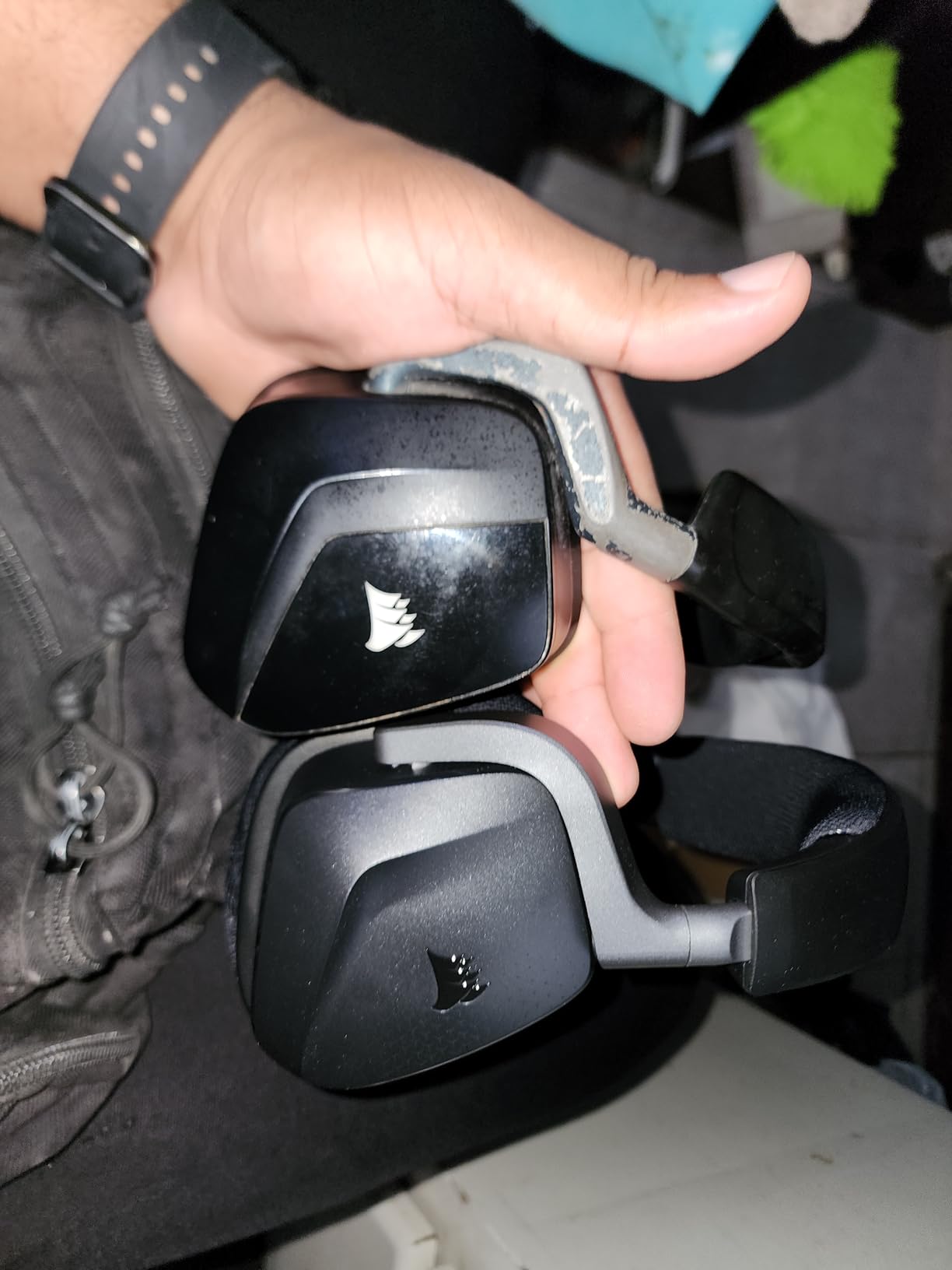 Corsair Void v2 MAX Wireless PC PS5 PS4 Switch Gaming Headset – Black customer photo 2