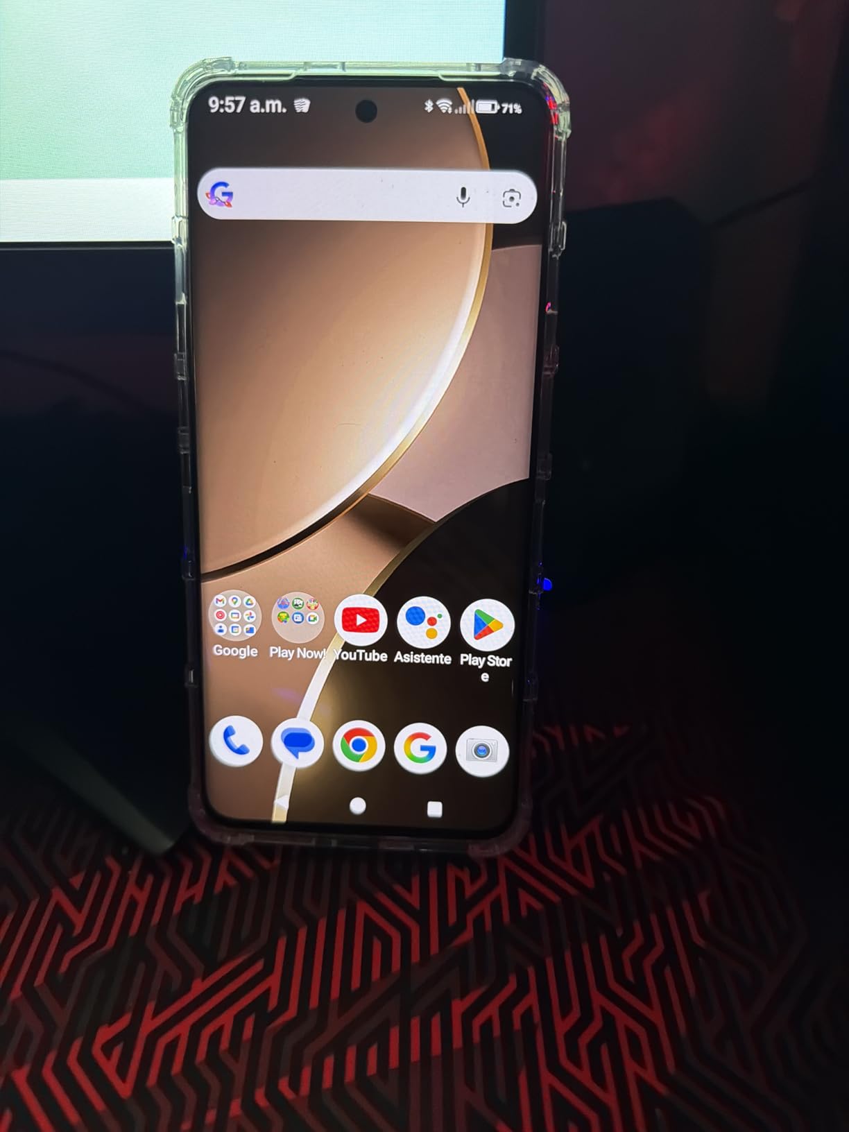 BLU Bold N4 5G | Unlocked | 6.78” Curved Display + 1.74” Rear Display | 50MP + 16MP Selfie | 512/8GB I NFC I Android 15 | US Version | US Warranty | White customer photo 1
