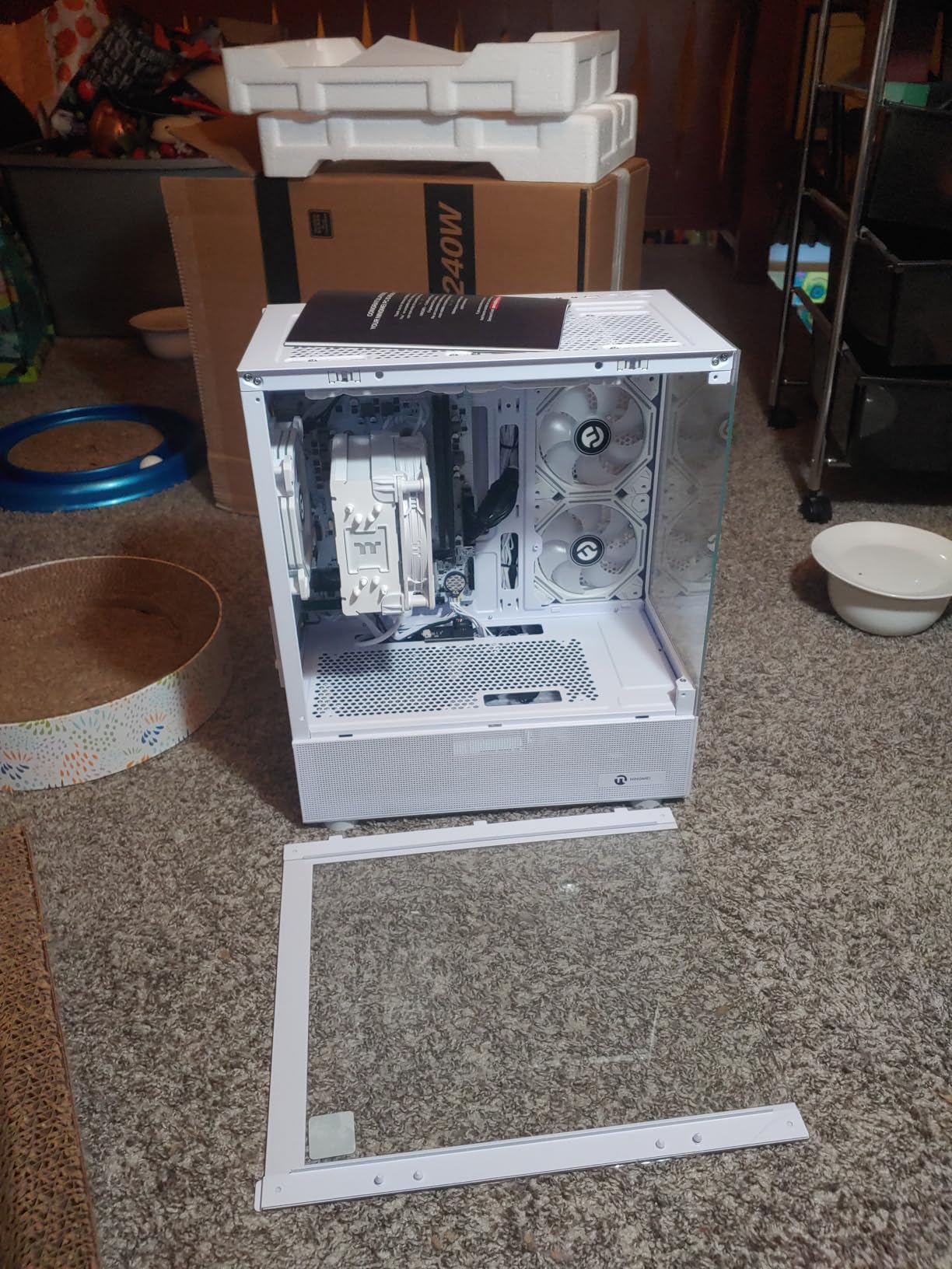 NINGMEI Prebuilt Gaming PC,AMD Ryzen 5 5500 GTX 1660 Super 6GB GDDR6 customer photo 2