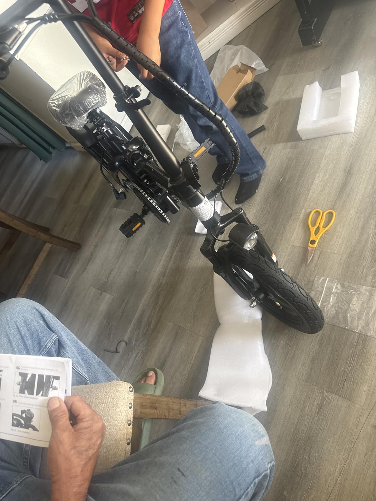 Foldable Electric Bike for Adults and Teens, 14