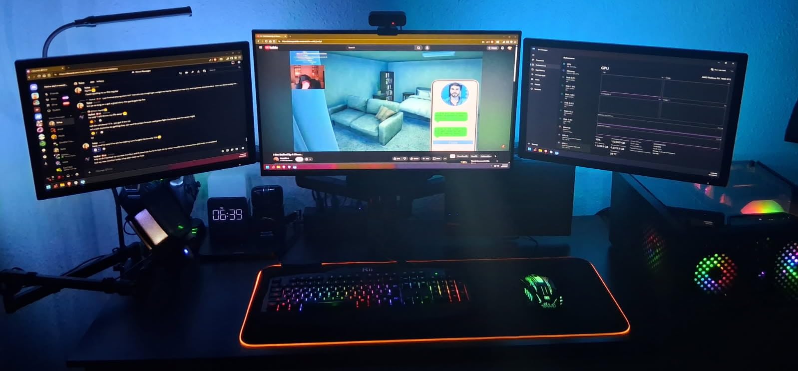 Amzfast 27 Inch 200Hz WQHD (2560 x 1440) Fast IPS Gaming Monitor, Built-in Speakers, 1ms G-SYNC Compatible, HDR400, 132% sRGB, 96% DCI-P3, VESA 100x100, HDMI 2.0 x 2 & DP 1.4 x 2, AMZG27F5Q customer photo 2