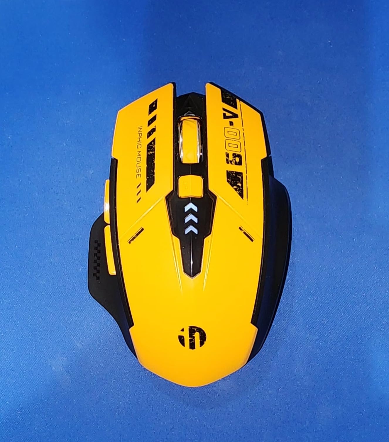 INPHIC Upgraded Silent Rechargeable Wireless Mouse, 12800 DPI Gaming Mouse | Tri-Mode 2.4G/Type-C Wired/Bluetooth Wireless Gaming Mouse, 1000Hz, RGB Light Ergonomic Right Hand Gaming Mice for PC customer photo 2