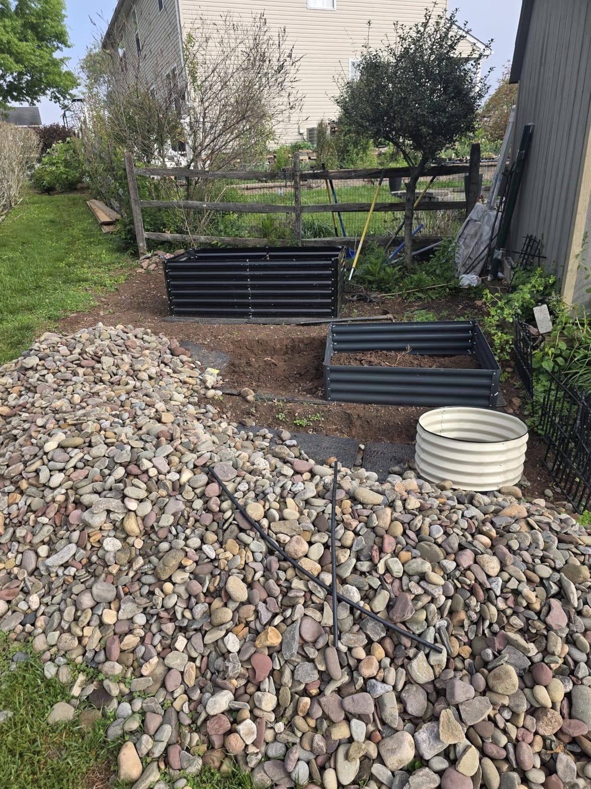 2 Sets 4x2x1 ft Raised Garden Bed Liner Bag,Plants Grow Bed Fabric Liners customer photo 1