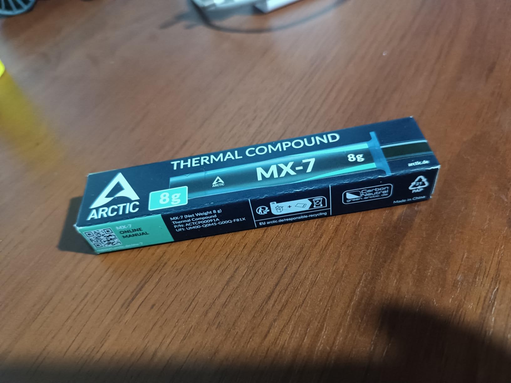 ARCTIC MX-7 (8 g) - Ultimate Performance Thermal Paste, Long Durability customer photo 1
