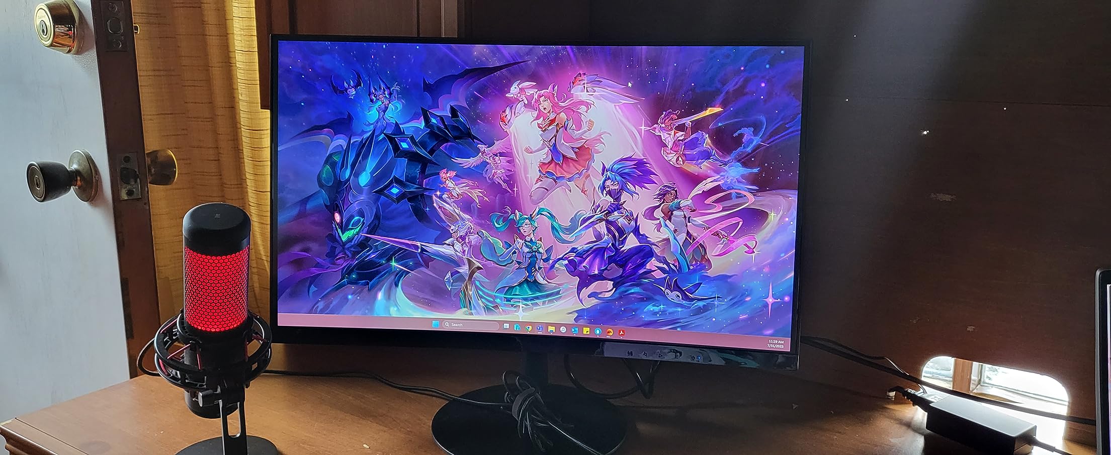 KOORUI 27 Inch Curved Computer Monitor, FHD 144Hz VA 1500R Office Monitor customer photo 2