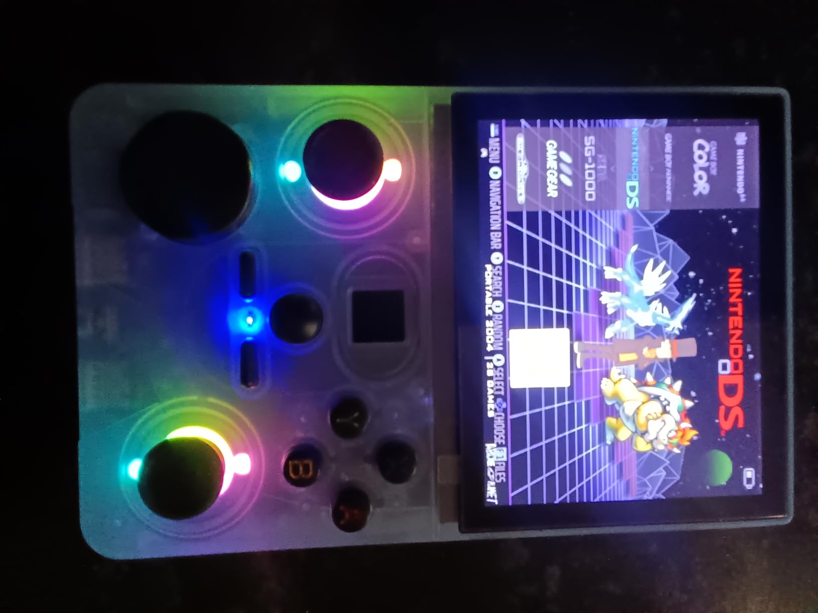 DC35V Retro Handheld Game Console, 3.5 Inch HD IPS Screen (Black) customer photo 1