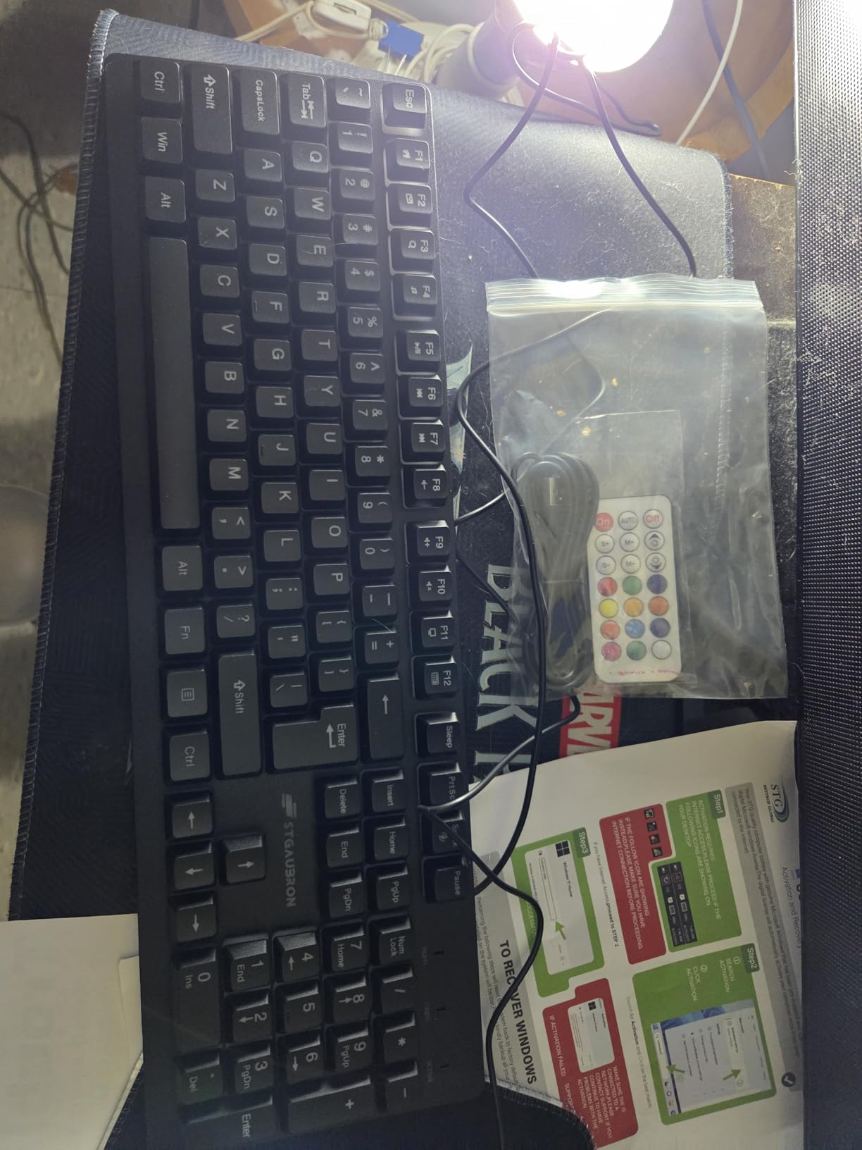 STGAubron Gaming PC Desktop,Core I7,RX 580 8G,32G RAM,512G SSD customer photo 2