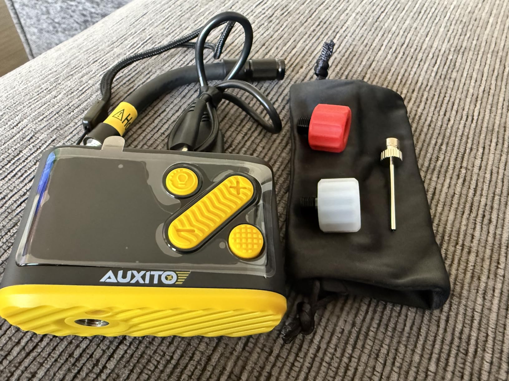 AUXITO 26000mAh Heavy Duty Portable Air Compressor for Pickup, Truck, RV customer photo 1