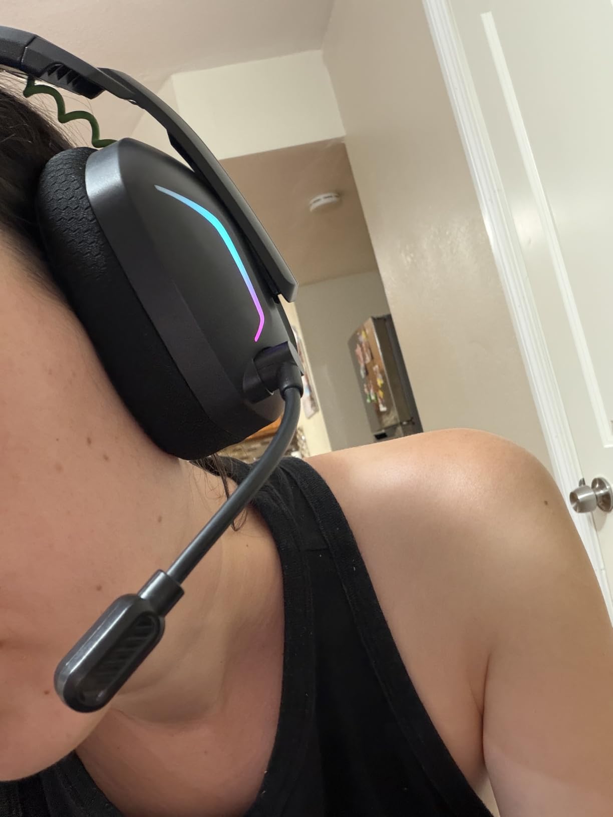 WESEARY Wireless Gaming Headset with Mic for Ps5, Ps4, PC| 3D Spatial Audio customer photo 1