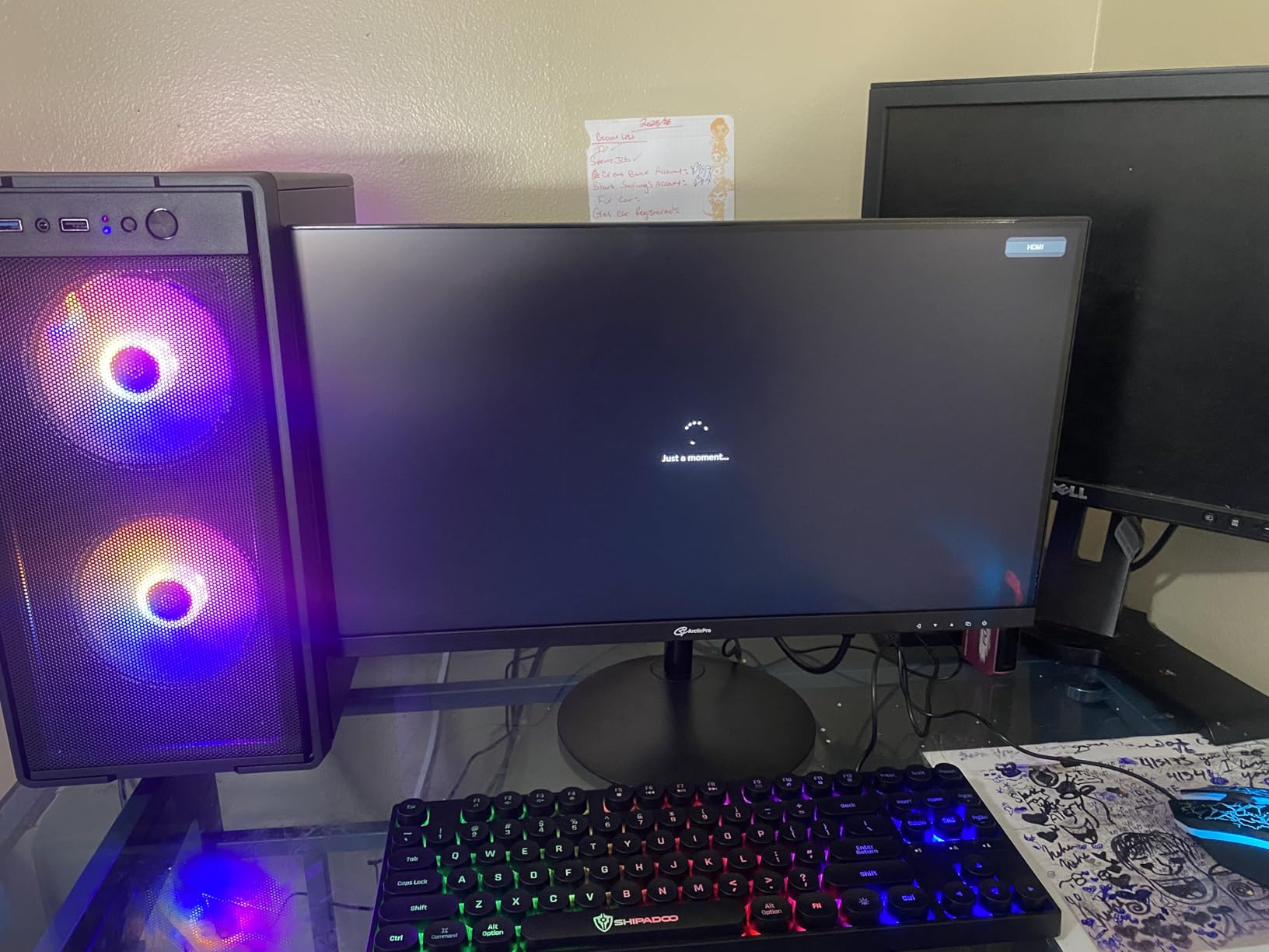 Prebuilt Gaming PC Desktop, Core i7 up to 3.9 GHz, RTX 3050 8G GDDR6 customer photo 1