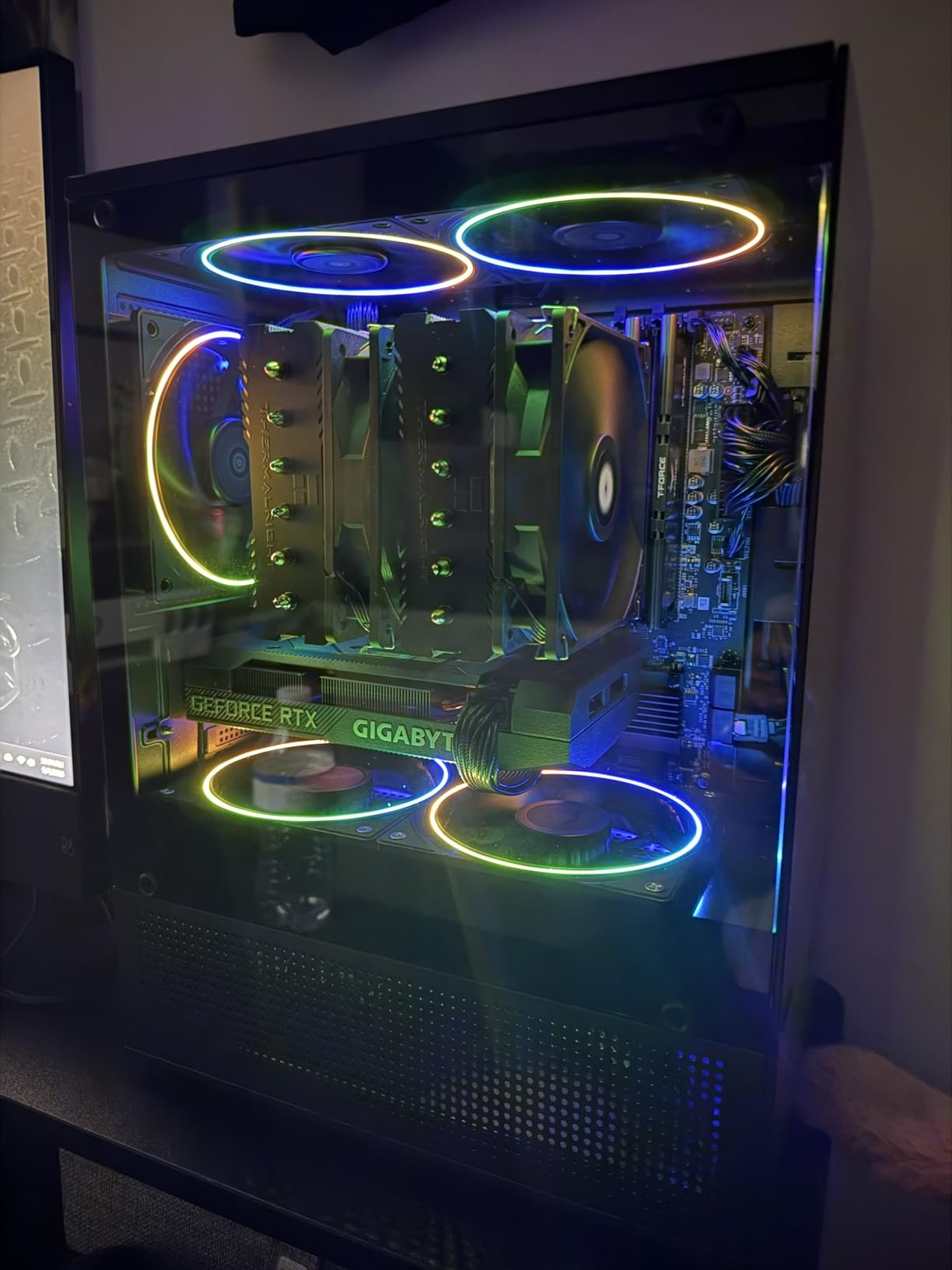 Zalman CUBIX-G Micro-ATX MATX Compact Mini Tower Gaming PC Case, Black customer photo 1