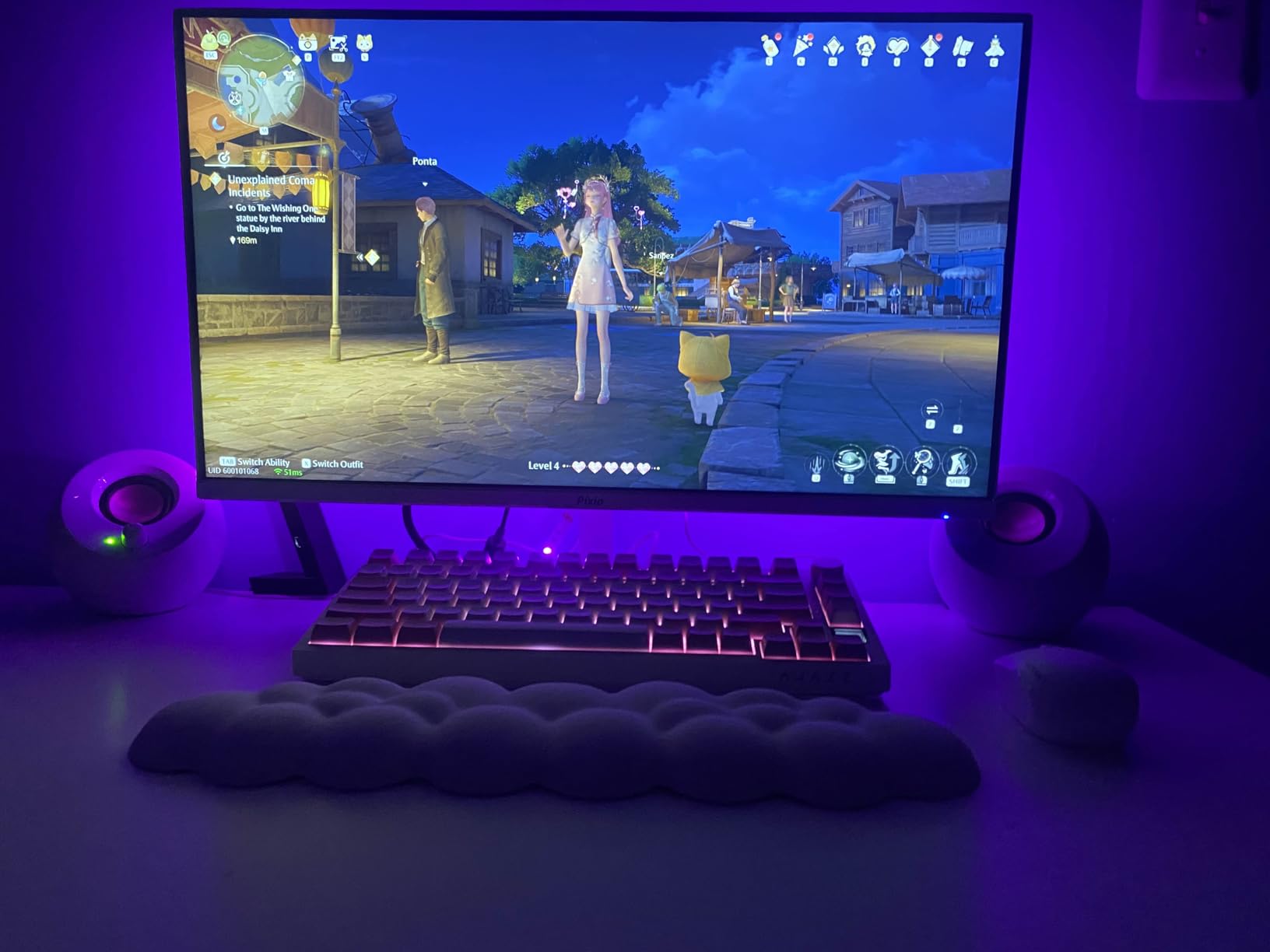 Pixio PX257 Hayabusa White 24.5 inch (24 inch / 25 inch Equivalent) 300Hz Refresh Rate FHD 1080p Resolution Fast IPS Panel 1ms GTG Response Time Gaming Monitor customer photo 2