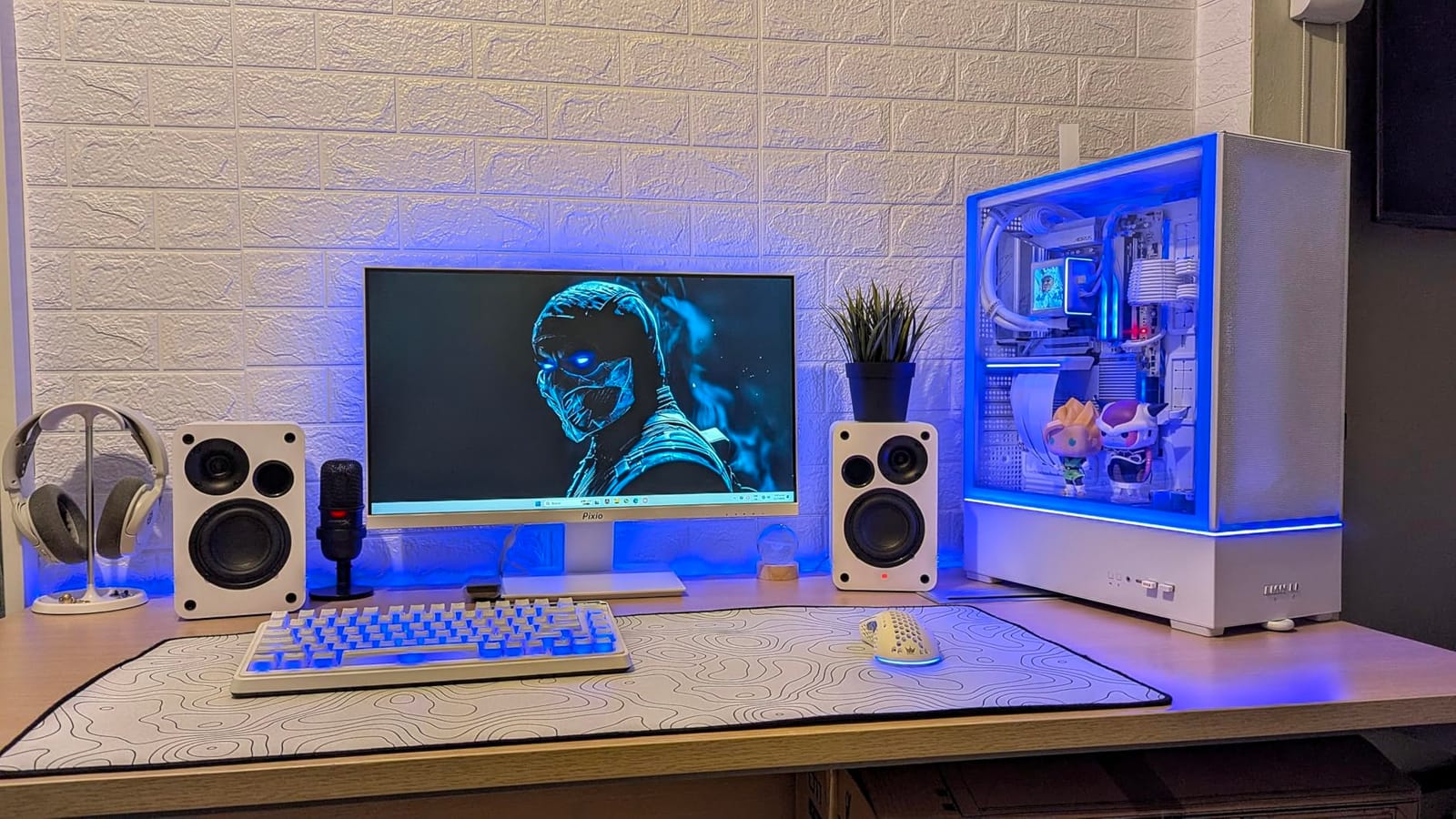 Pixio PX258 Hayabusa White 24.5 inch (24 inch / 25 inch Equivalent) 400Hz Refresh Rate FHD 1080p Resolution Fast IPS Panel 1ms GTG Response Time Gaming Monitor customer photo 2