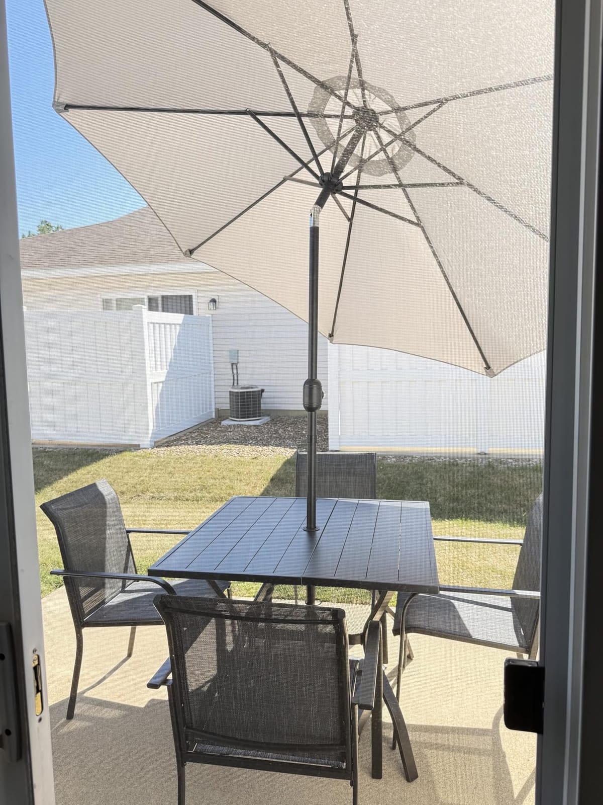 DIFY 9 Pieces Outdoor Patio Dining Set for 8, 53.1