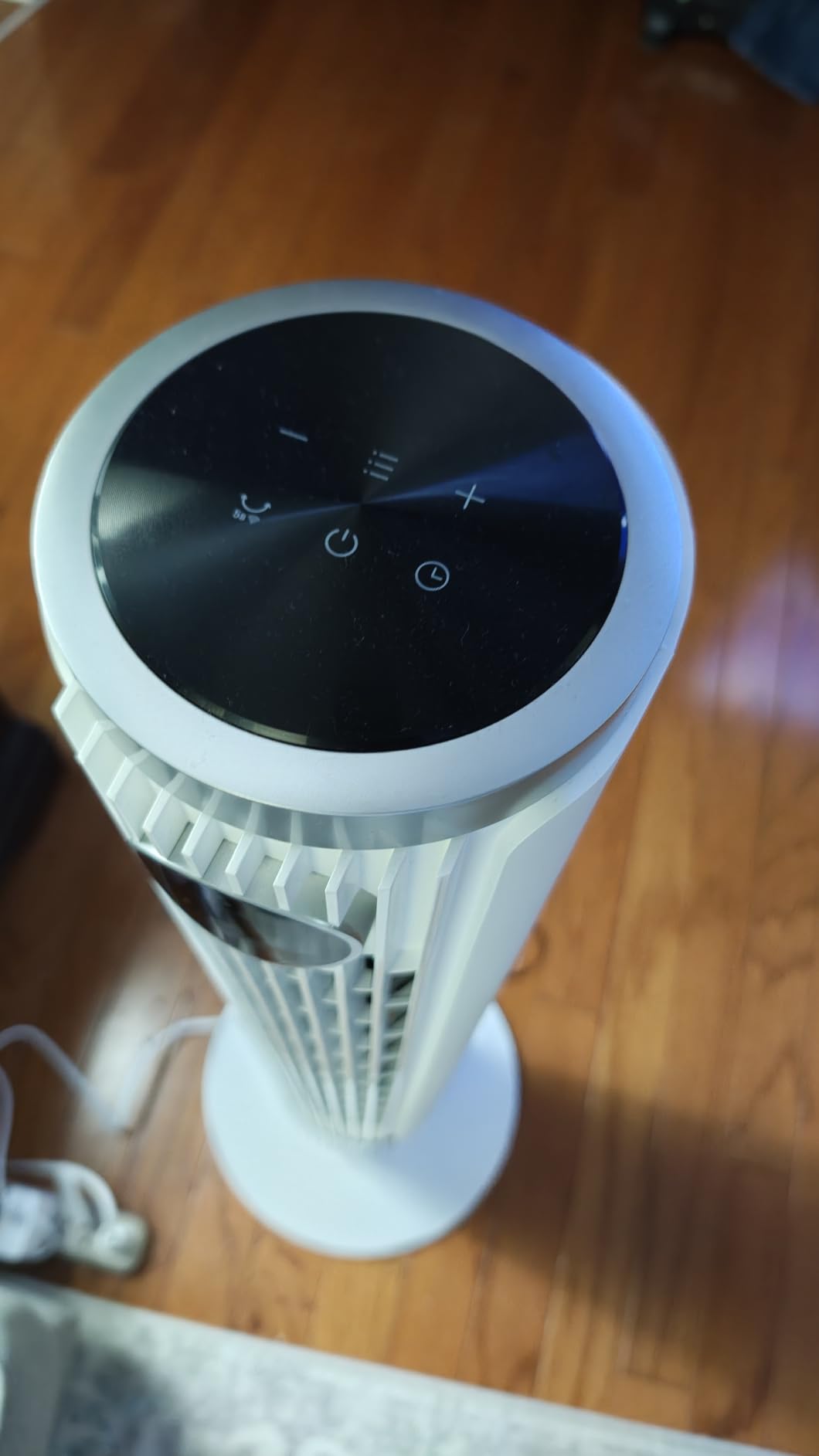 DREO Smart Tower Fan for Bedroom, 40-45 inch Adjustable Height, 9 Speeds | 28 ft/s Velocity, Quiet Fan with DC Motor, 4 Modes, 90°Oscillating Standing Fan, 12H Timer for Home, APP and Voice Control customer photo 2
