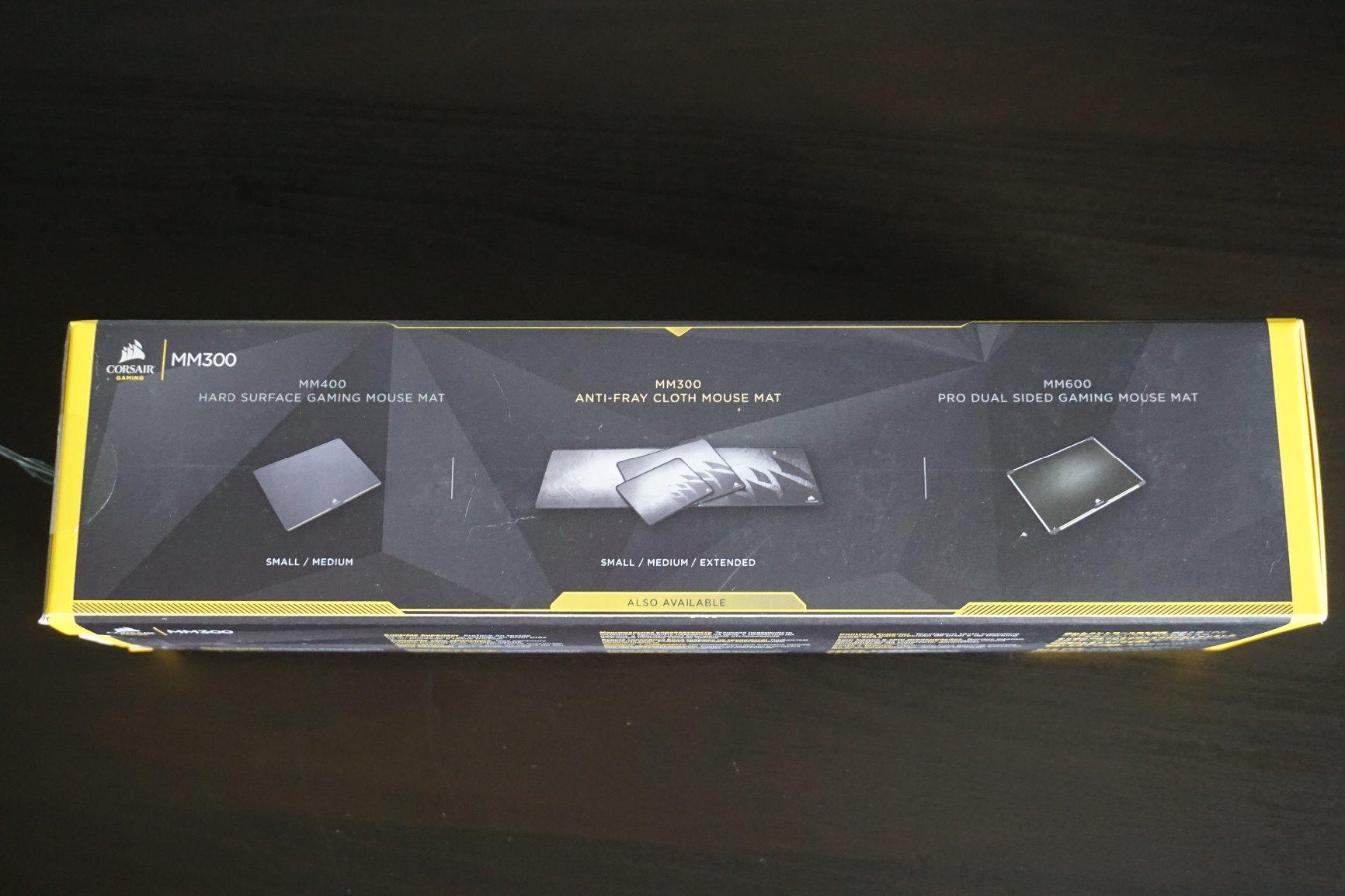 Corsair MM Anti-Fray Cloth Gaming Mouse Pad – Black customer photo 1