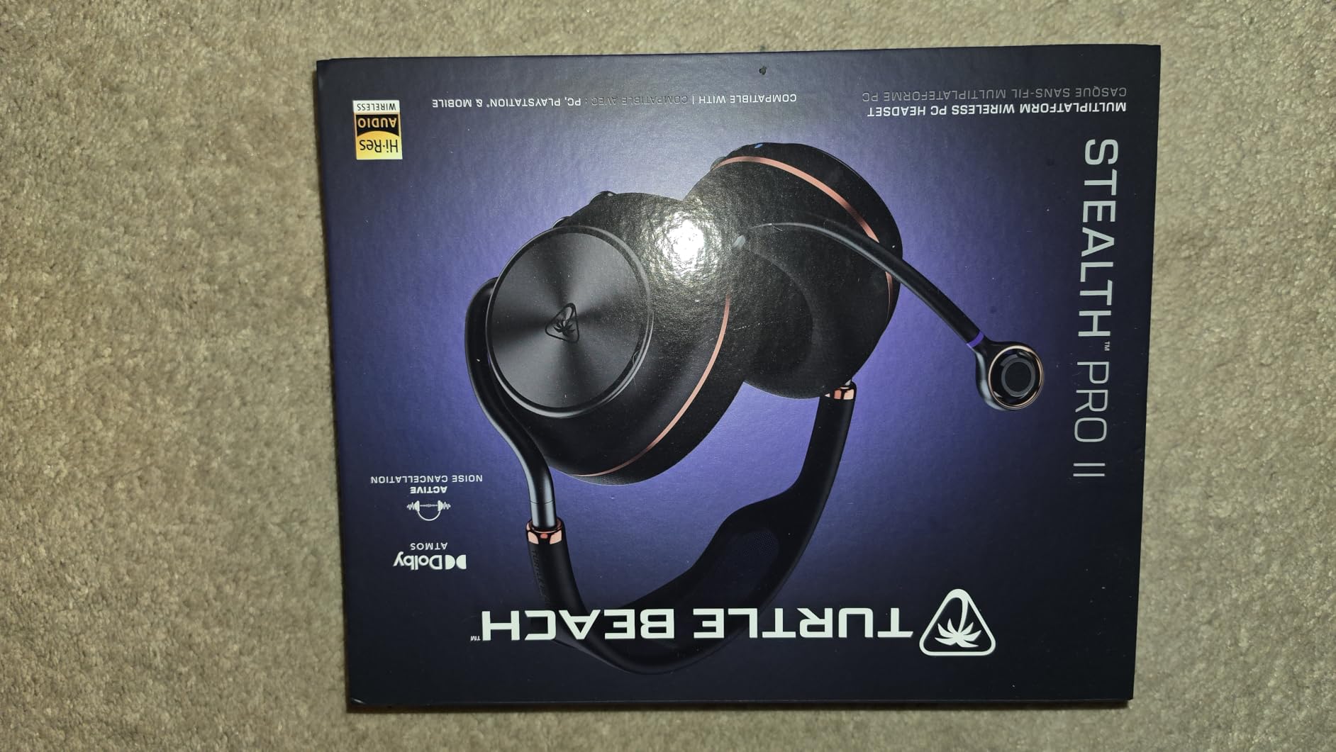 Turtle Beach Stealth Pro II Wireless Multiplatform Gaming Headset PC, PS5 customer photo 2