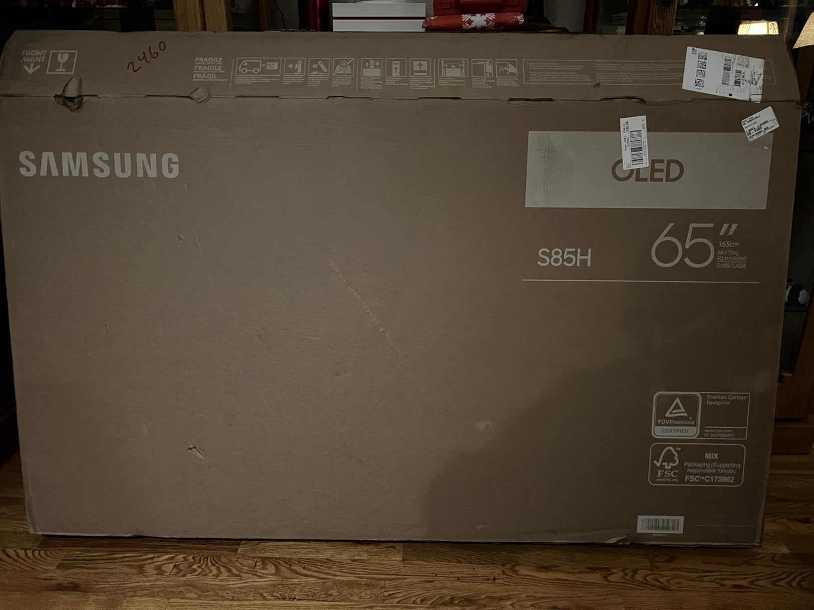 Samsung 55-Inch Class S85H Series, OLED, 4K, Smart TV, 2026 Model customer photo 2
