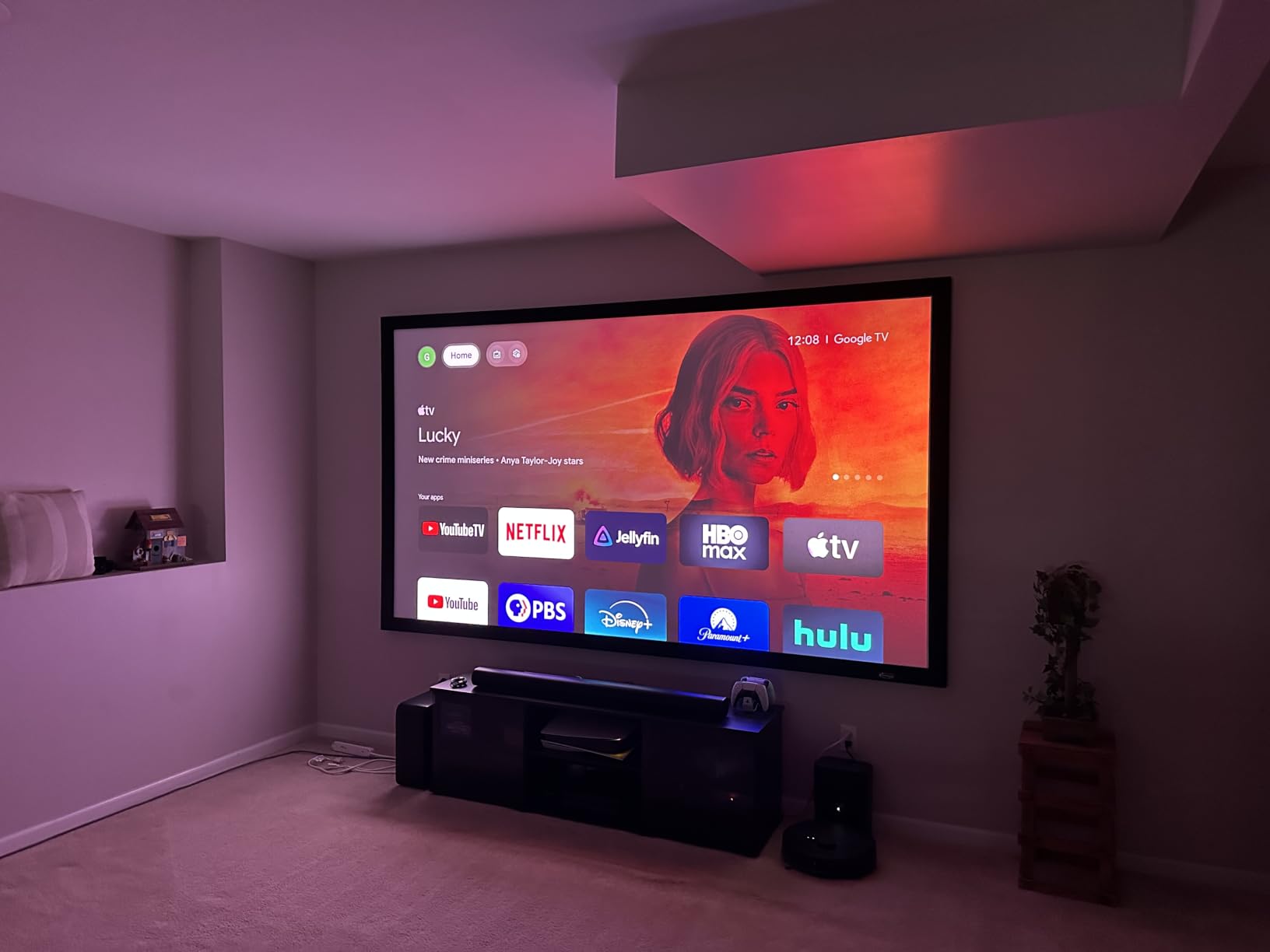 JMGO N3 Ultimate 4K Triple Laser Projector, 5800 ISO Lumens | 3-in-1 Lens Shift, Optical Zoom, AI Gimbal, 20000:1 (AI Dynamic Black Level), 1ms Low Latency, VRR & ALLM, Dolby Vision customer photo 2